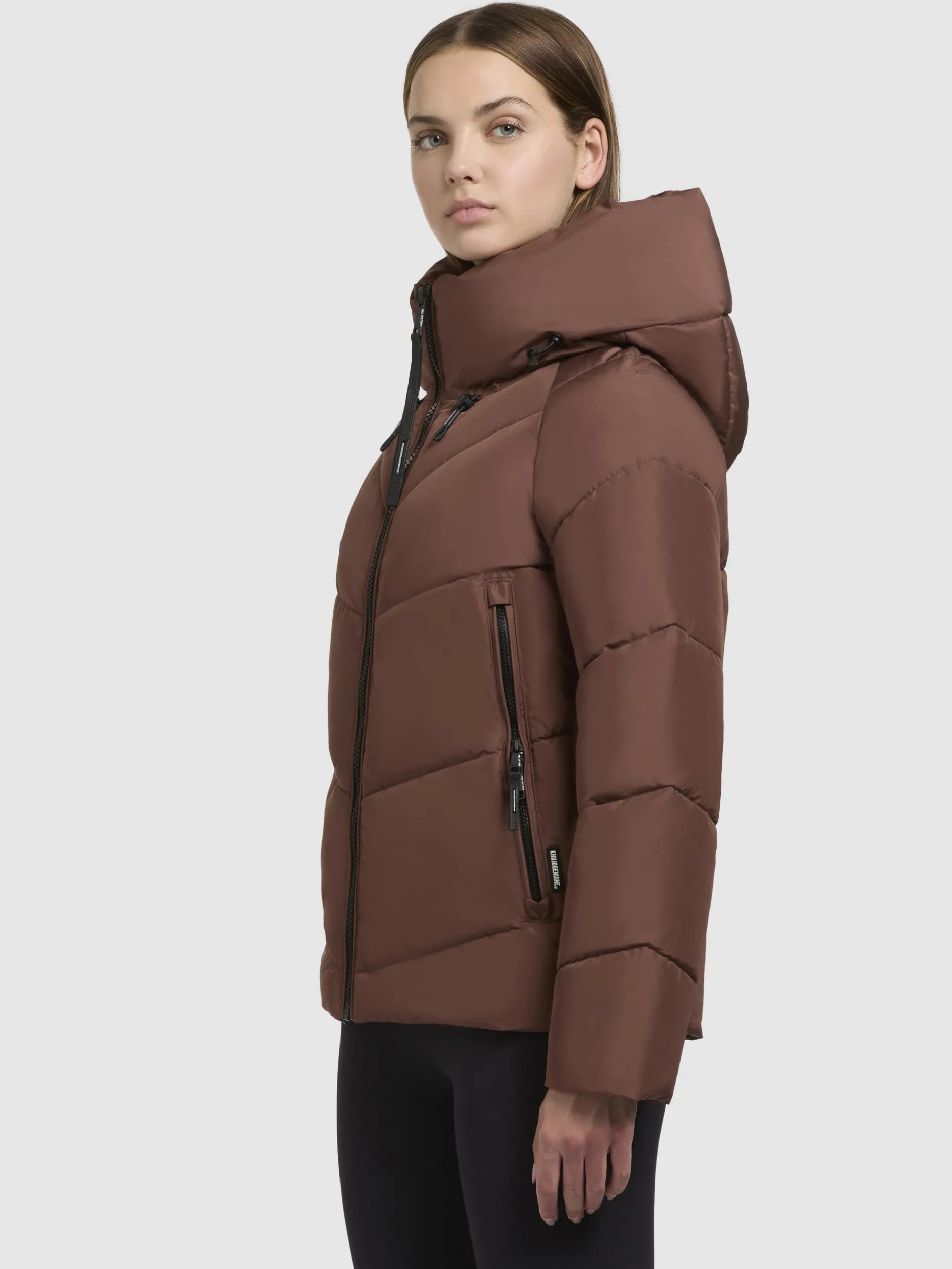 Jacke ALESS Rotbraun