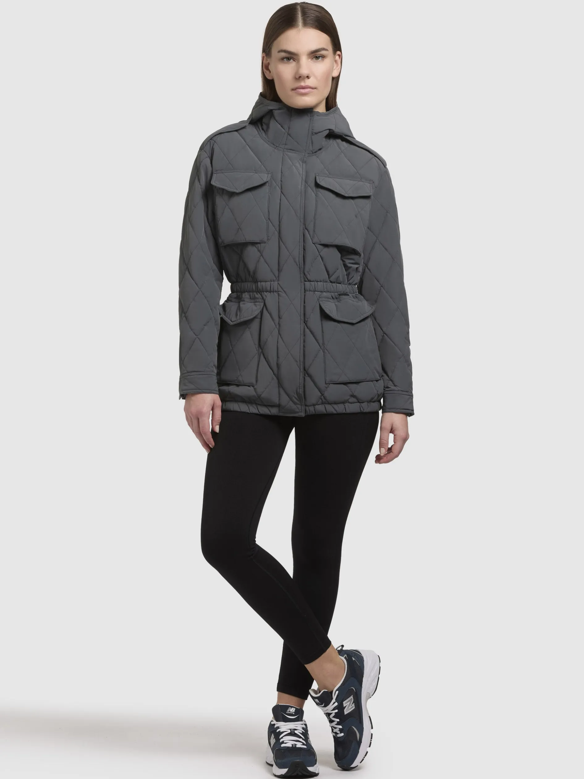 Jacke ALIMINA Blaugrau