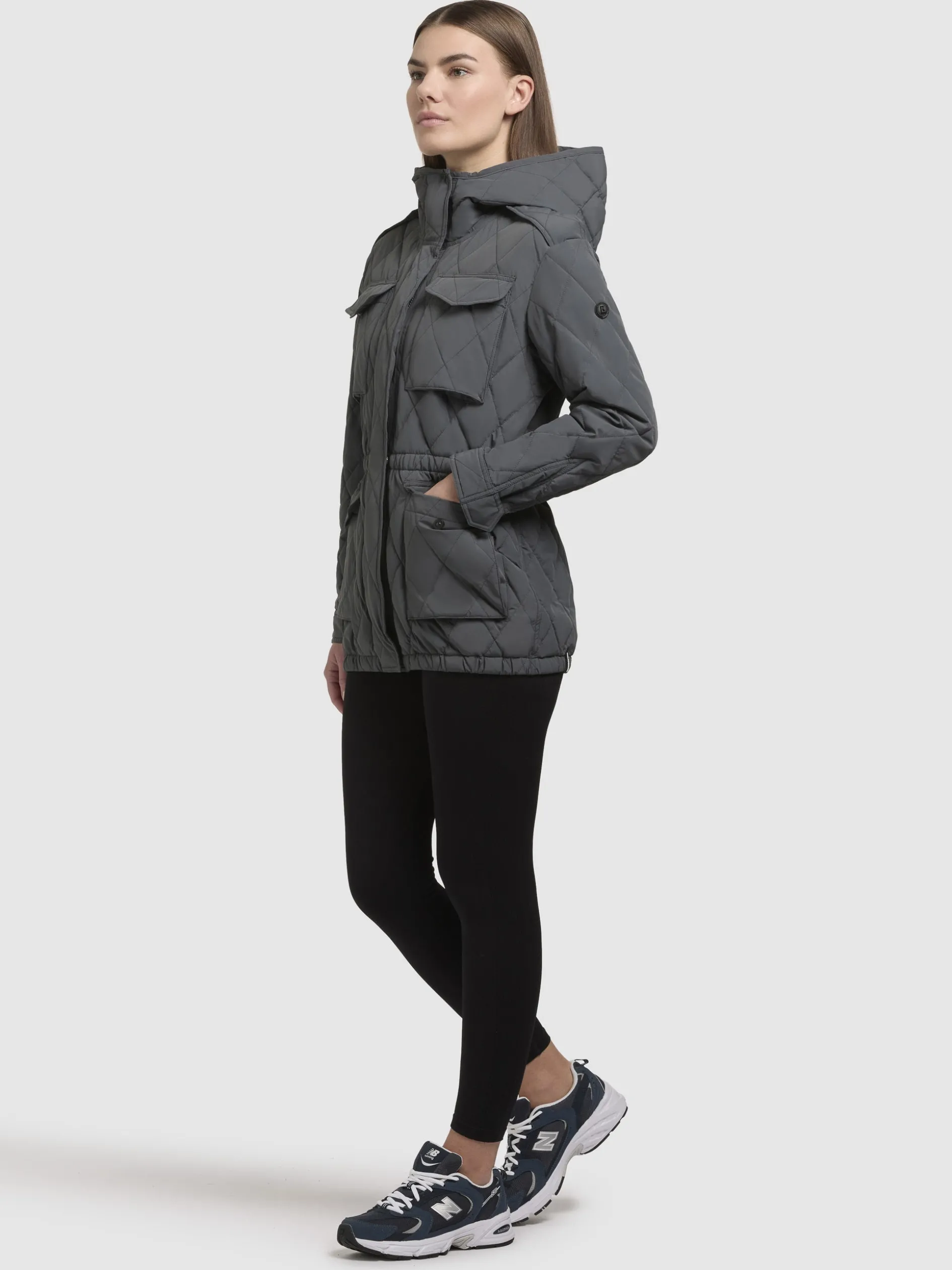 Jacke ALIMINA Blaugrau
