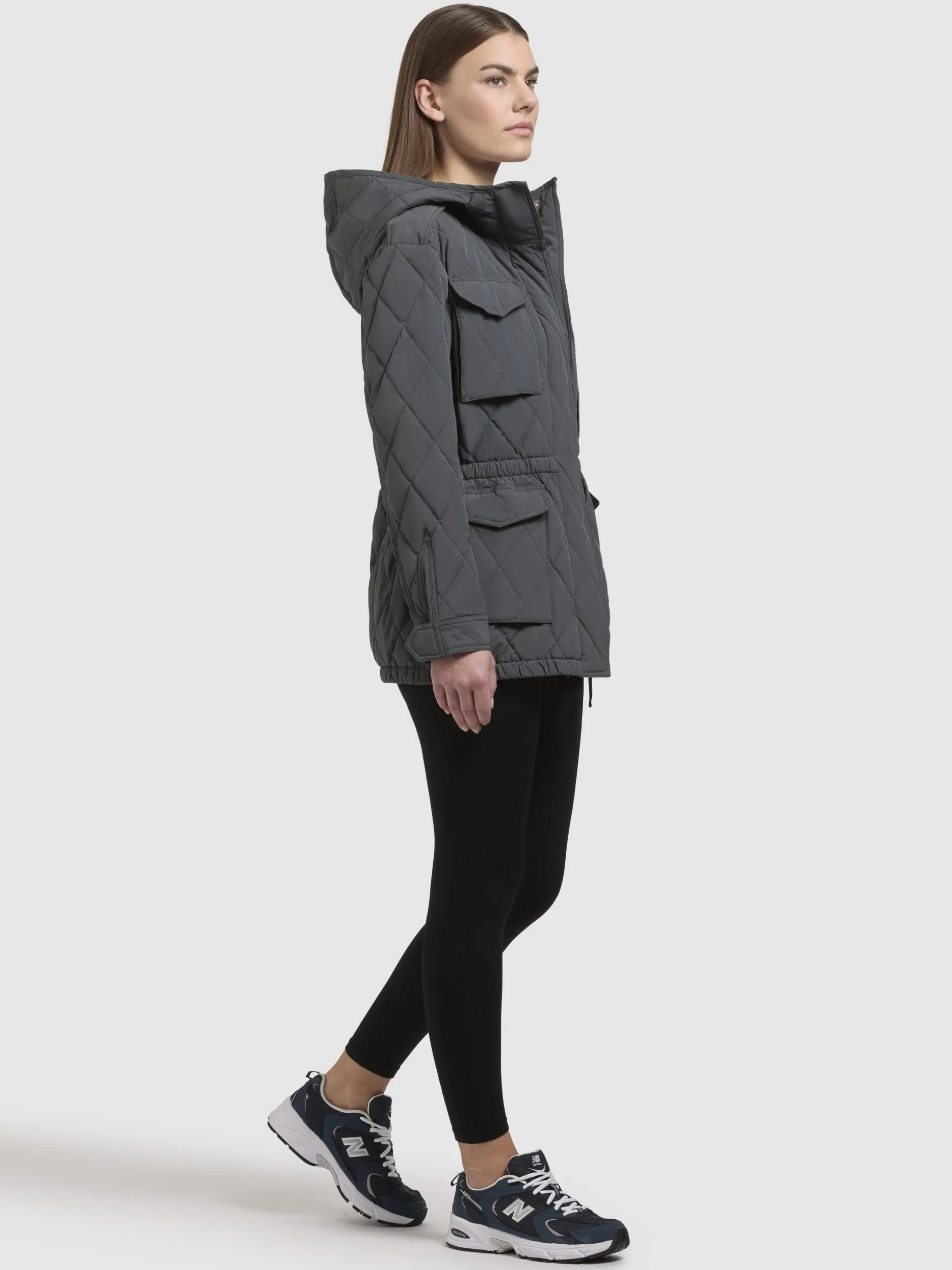 Jacke ALIMINA Blaugrau