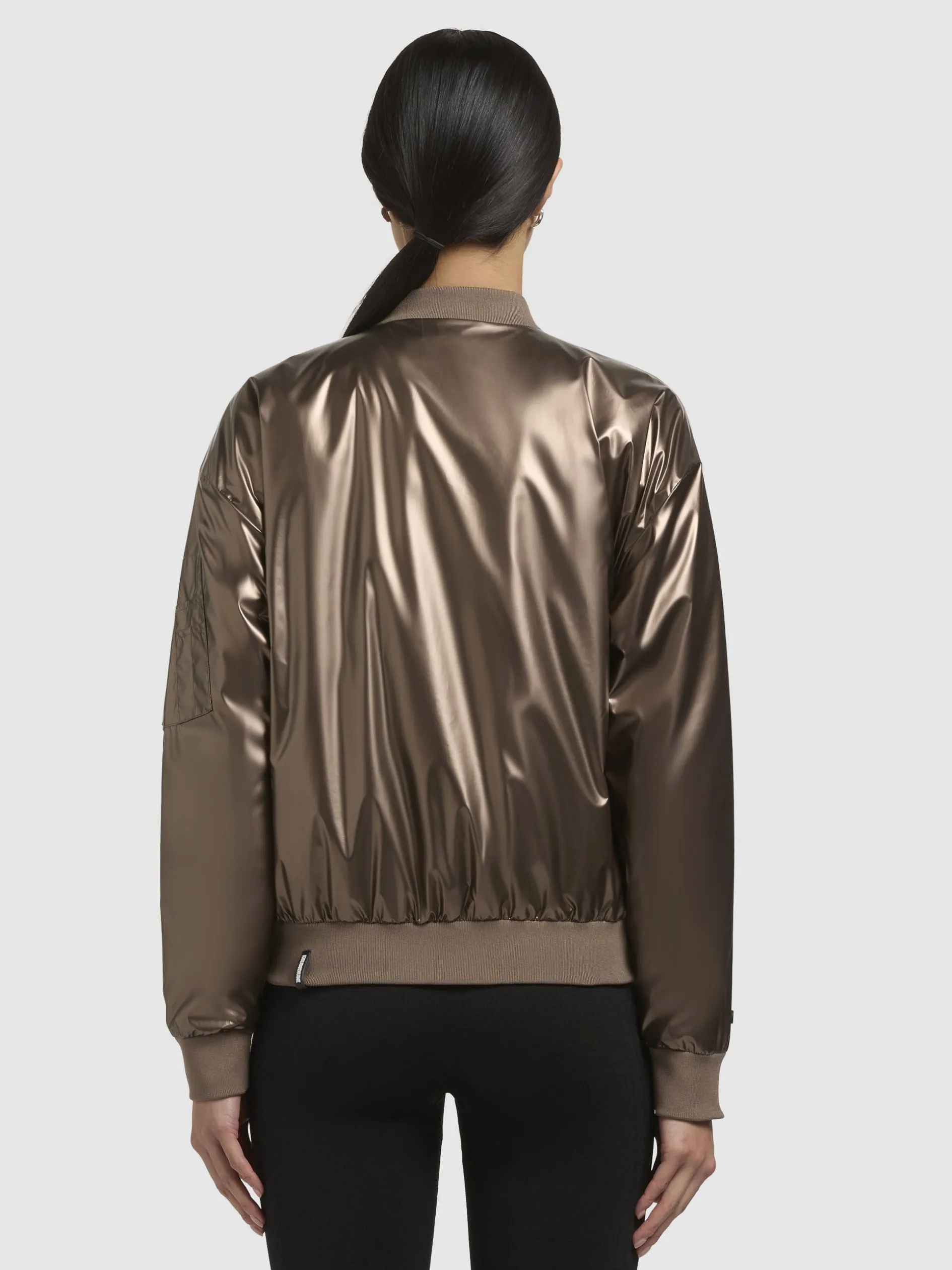 Jacke ANEO Braun Metallic
