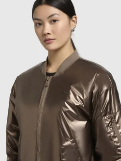 Jacke ANEO Braun Metallic