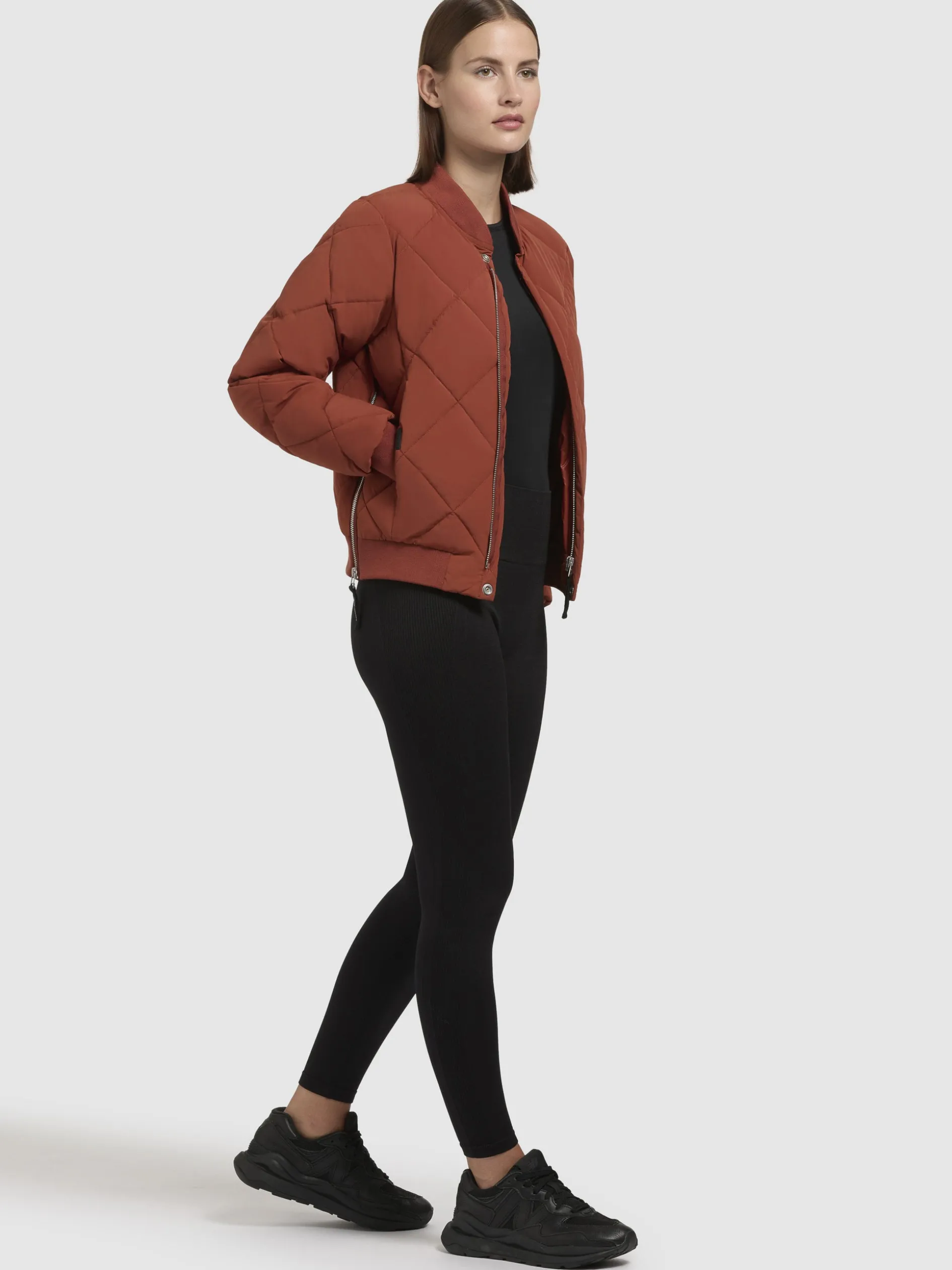 Jacke ANGE Rotbraun