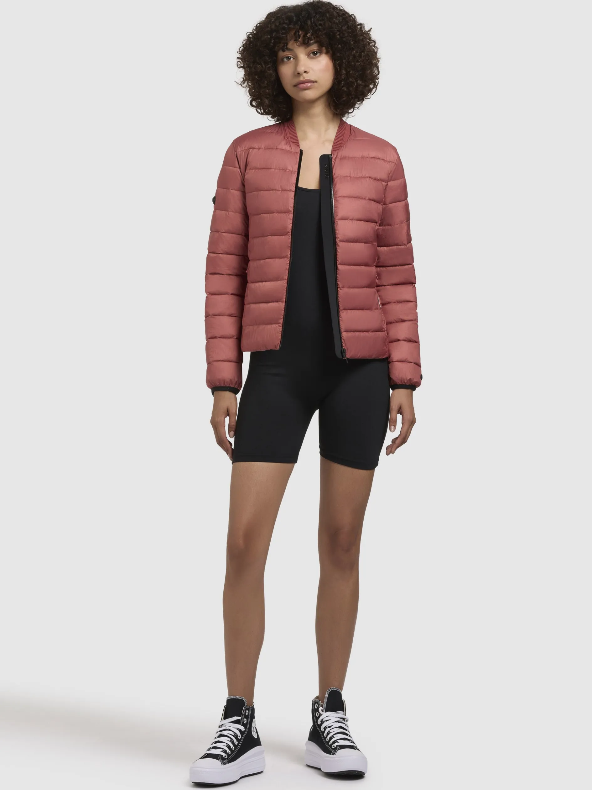 Jacke AUDE Rostrot
