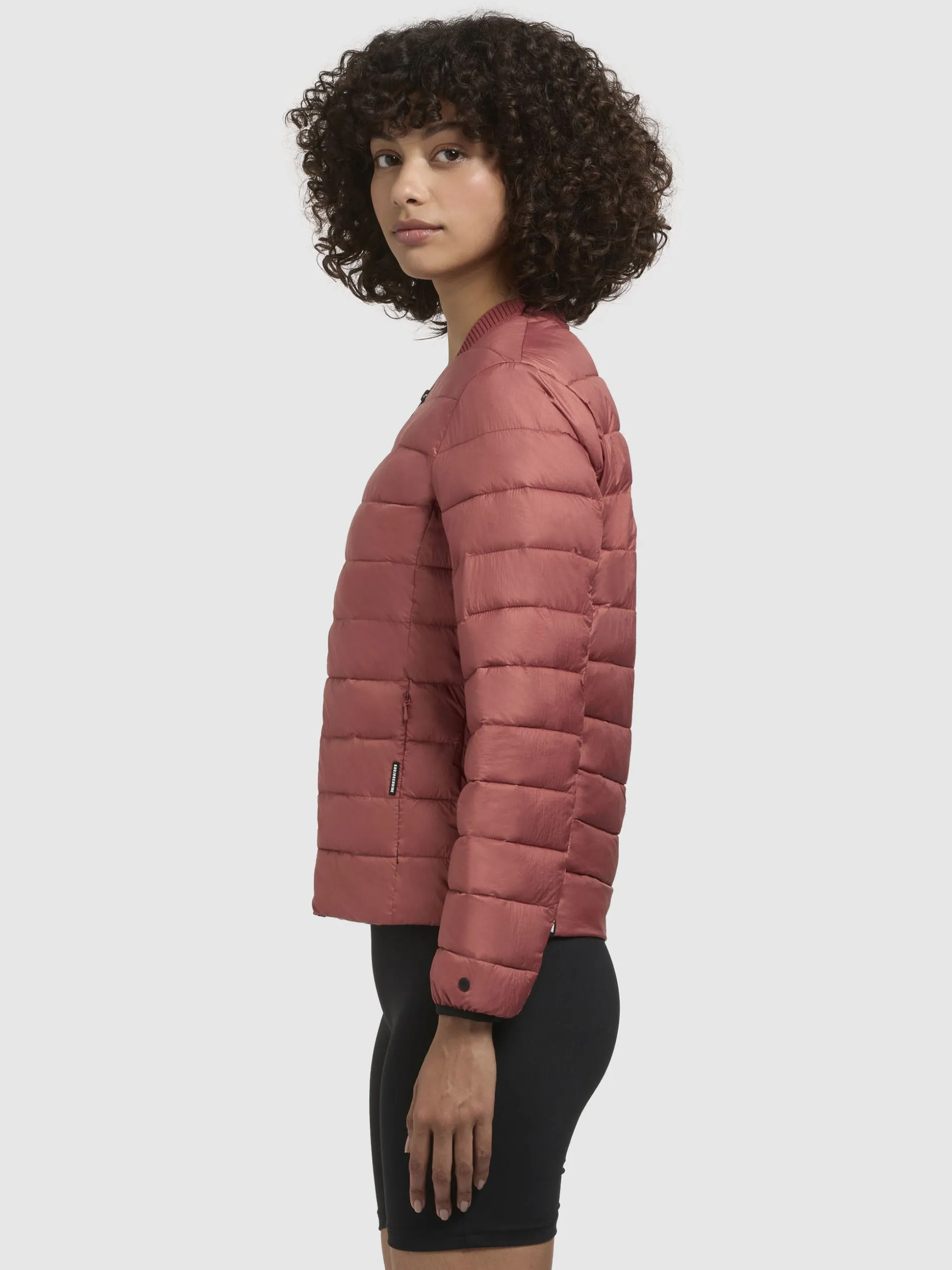 Jacke AUDE Rostrot