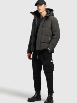 Jacke BARAT2 Dunkel Olivgrau