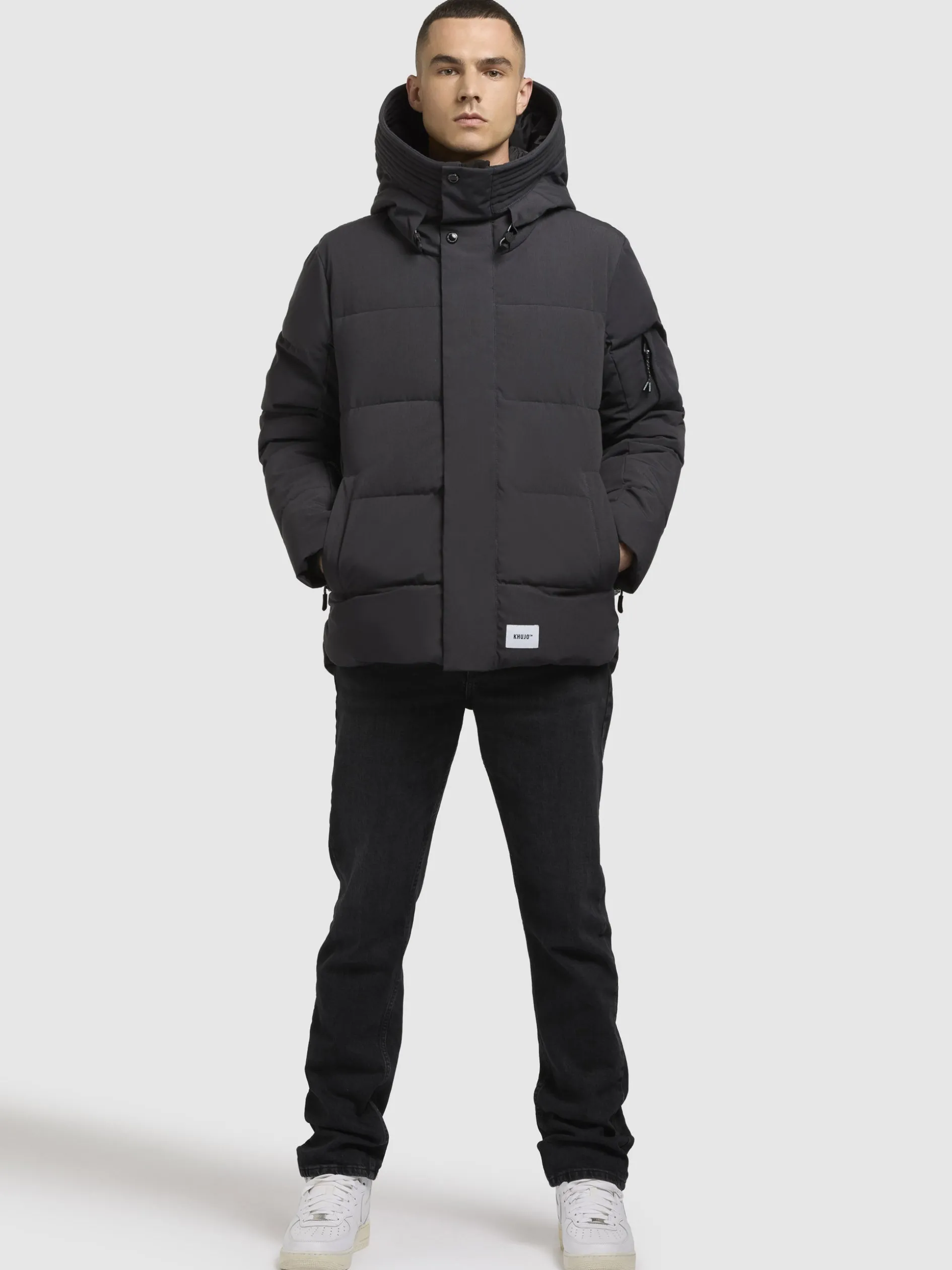 Jacke BARD Dunkelgrau
