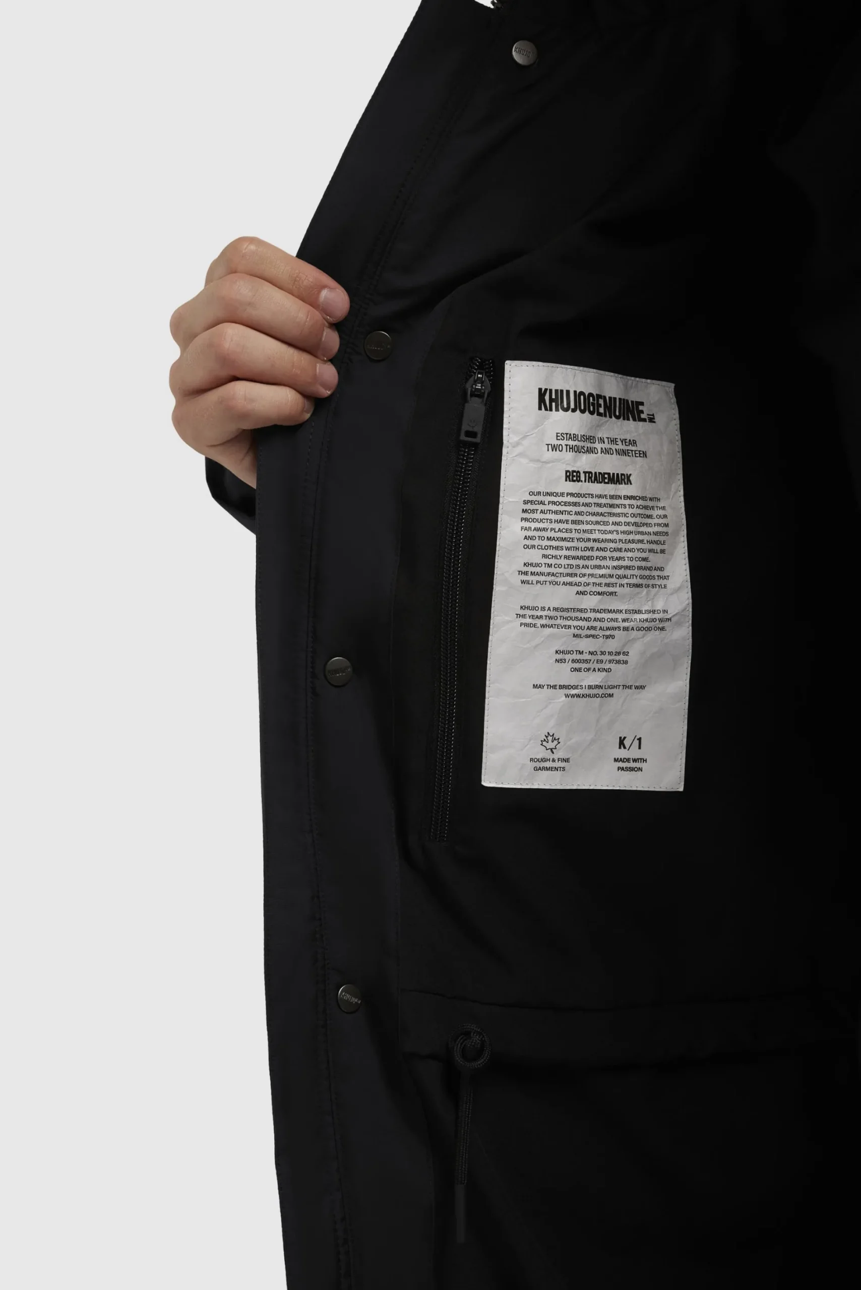 Jacke BELA MATT Schwarz