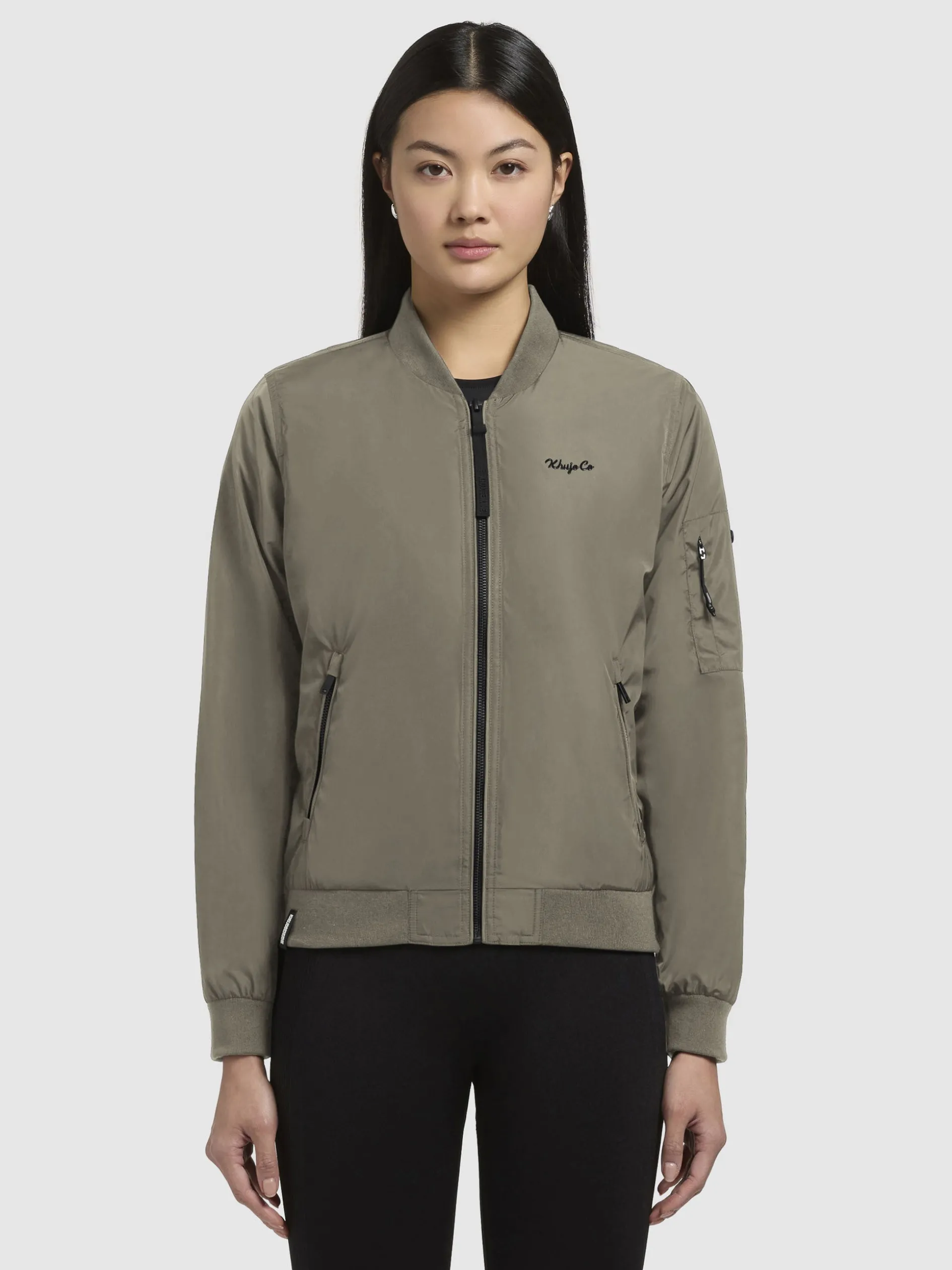Jacke CEND Graugrün
