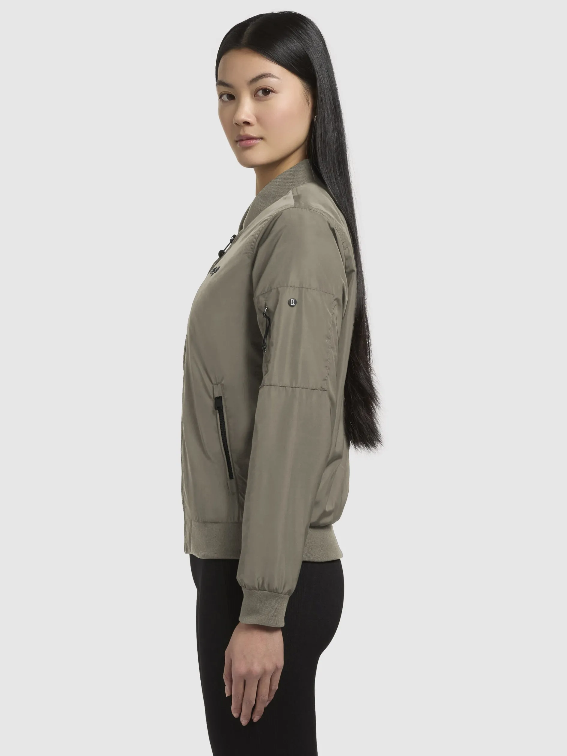 Jacke CEND Graugrün