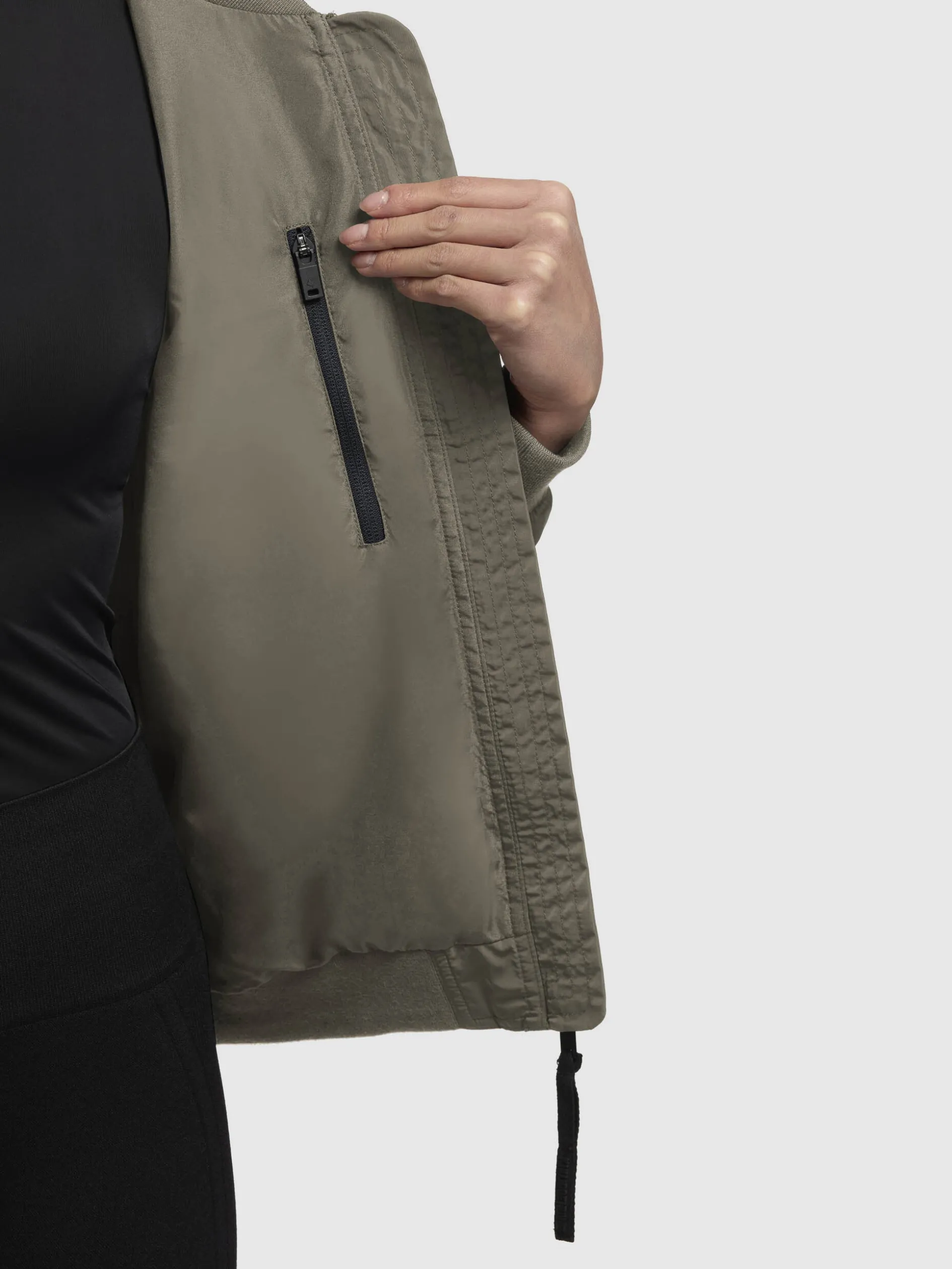 Jacke CEND Graugrün