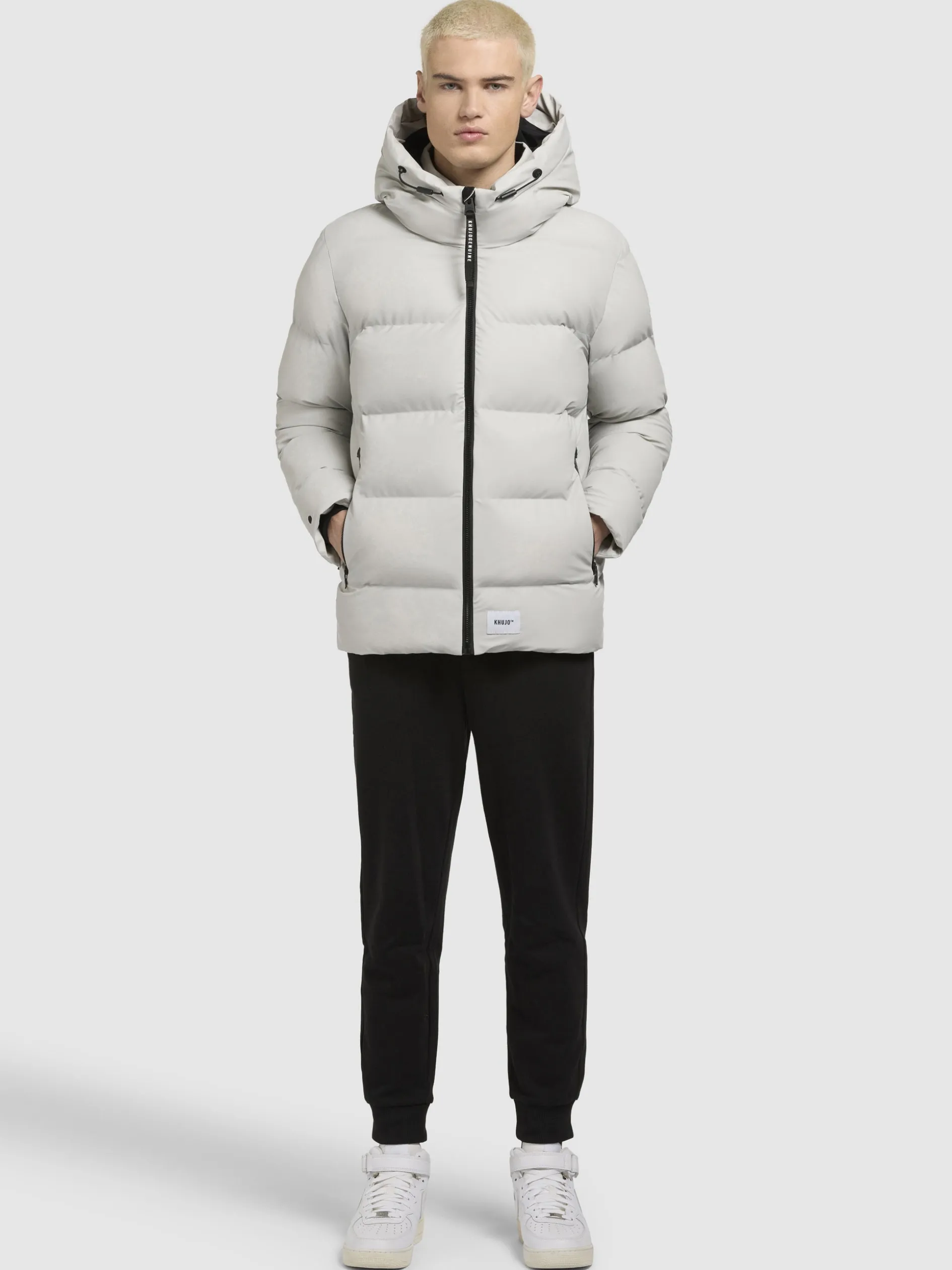 Jacke DOVER Hellgrau