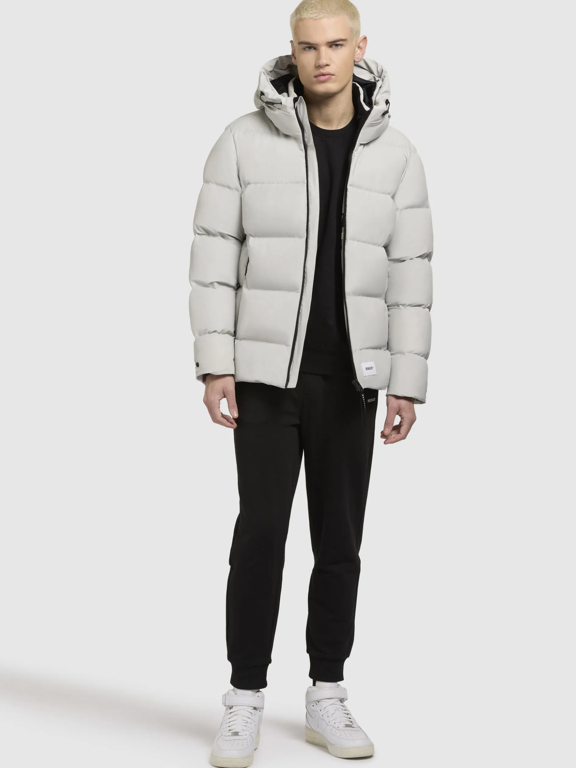 Jacke DOVER Hellgrau