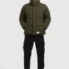 Jacke DUNGH MATT Dunkelgrün