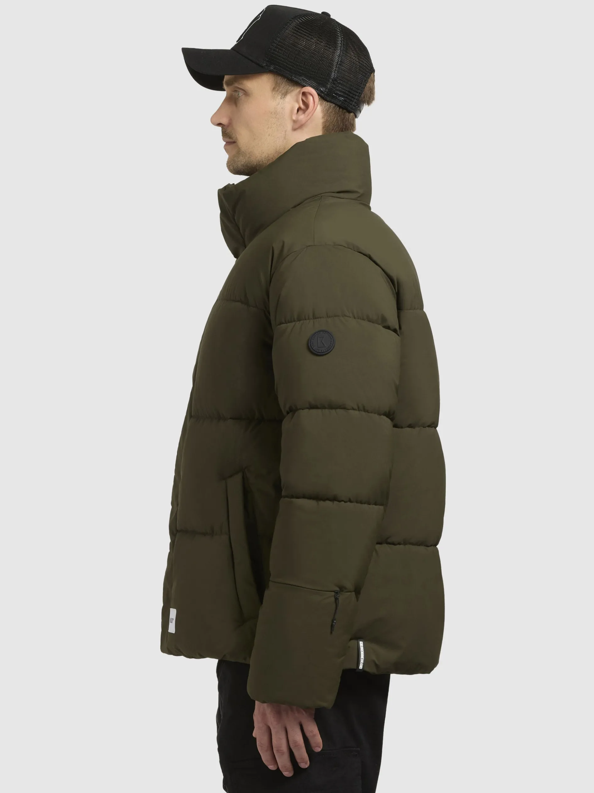 Jacke DUNGH MATT Dunkelgrün
