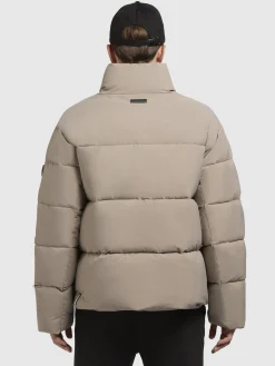 Jacke DUNGH MATT Graubeige
