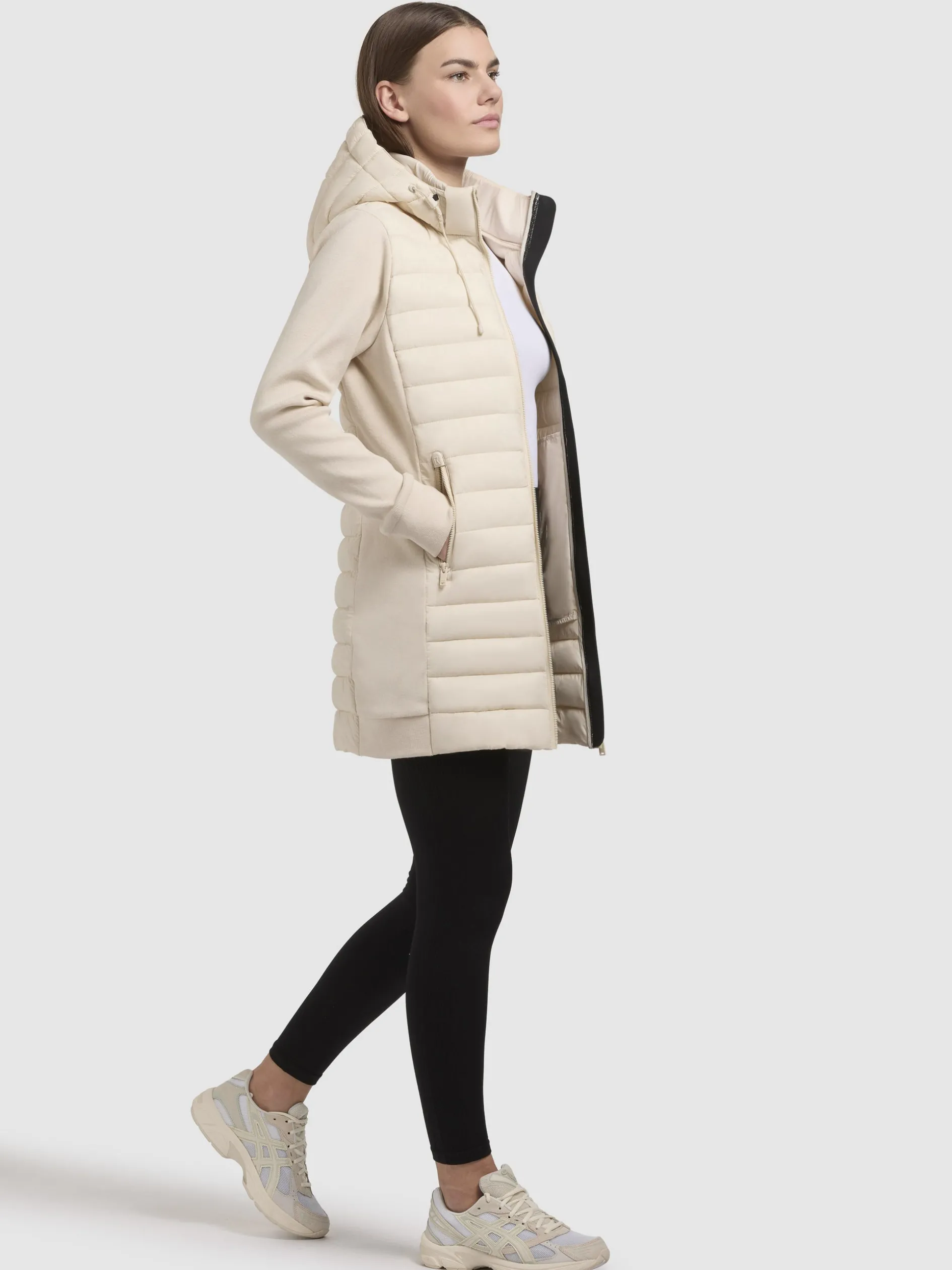 Jacke ETELE Hellbeige