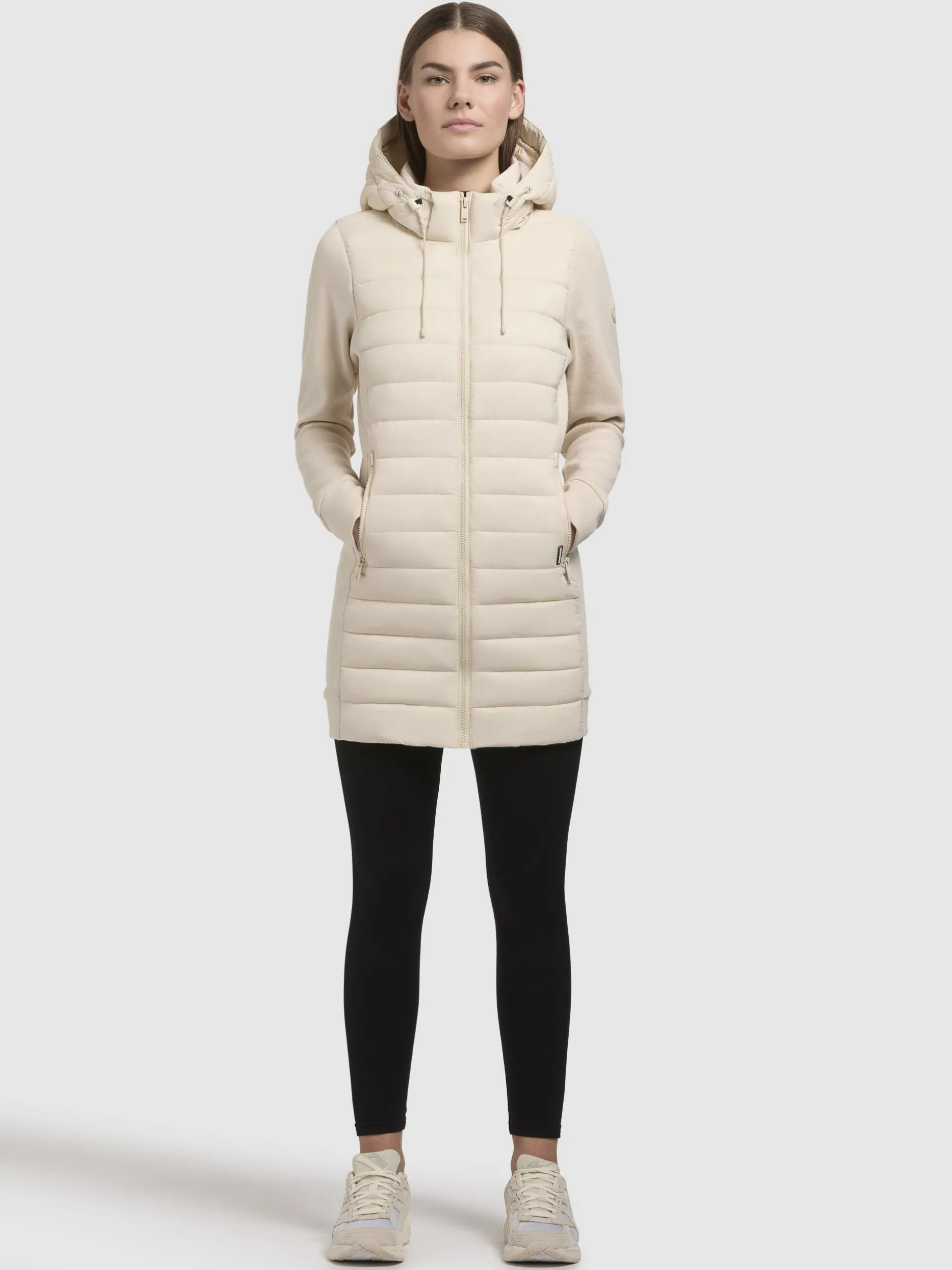 Jacke ETELE Hellbeige