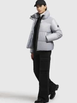 Jacke EWA Blaugrau