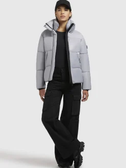 Jacke EWA Blaugrau