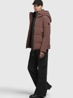 Jacke FANC2 Rotbraun
