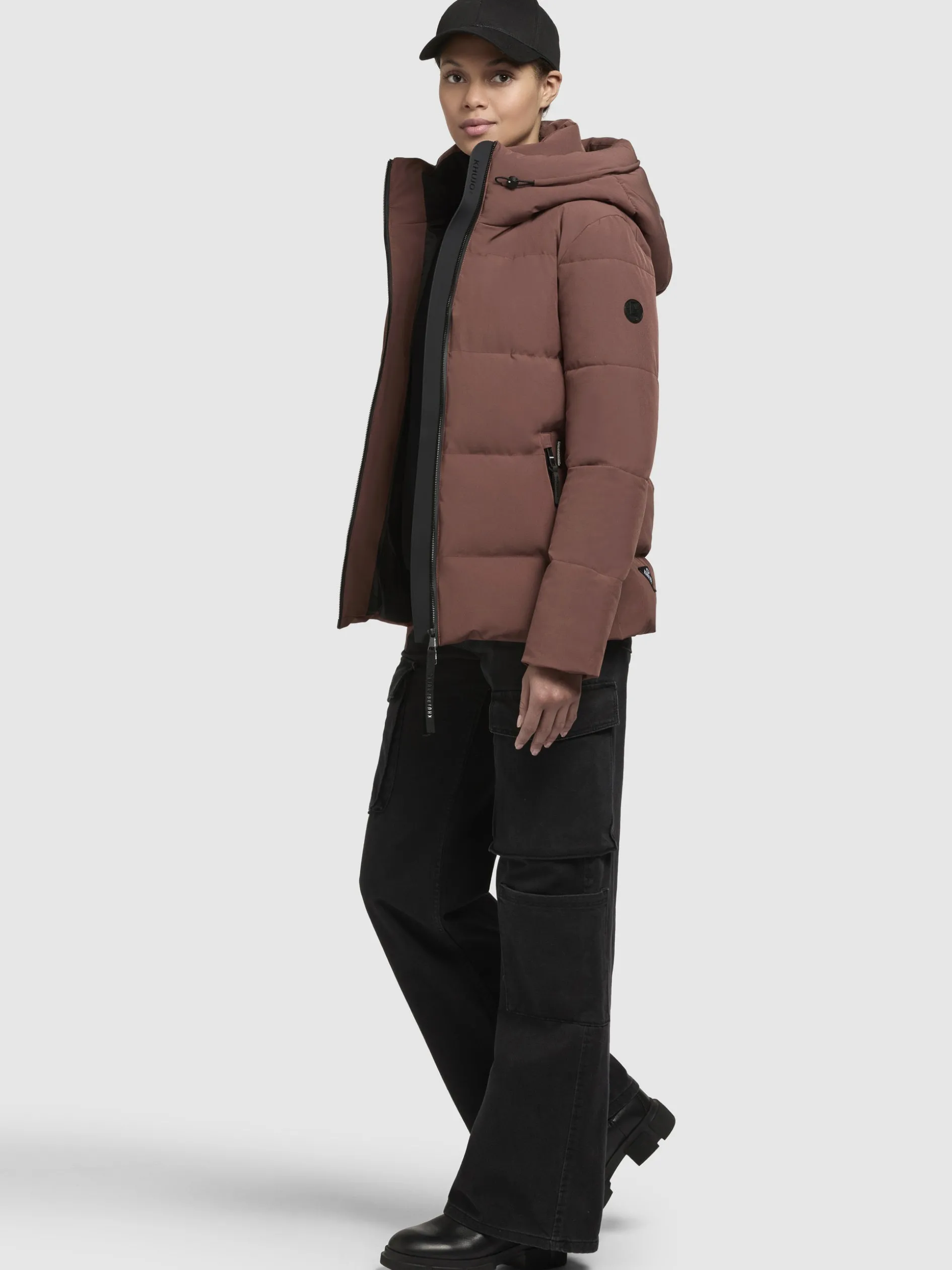 Jacke FANC2 Rotbraun