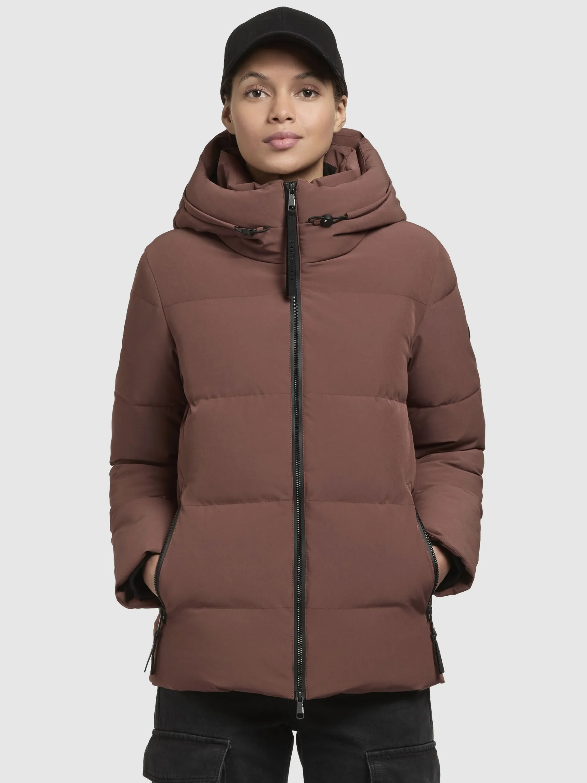 Jacke FANC2 Rotbraun