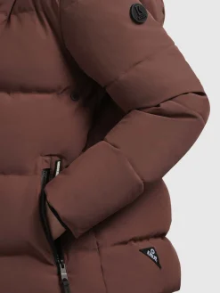Jacke FANC2 Rotbraun