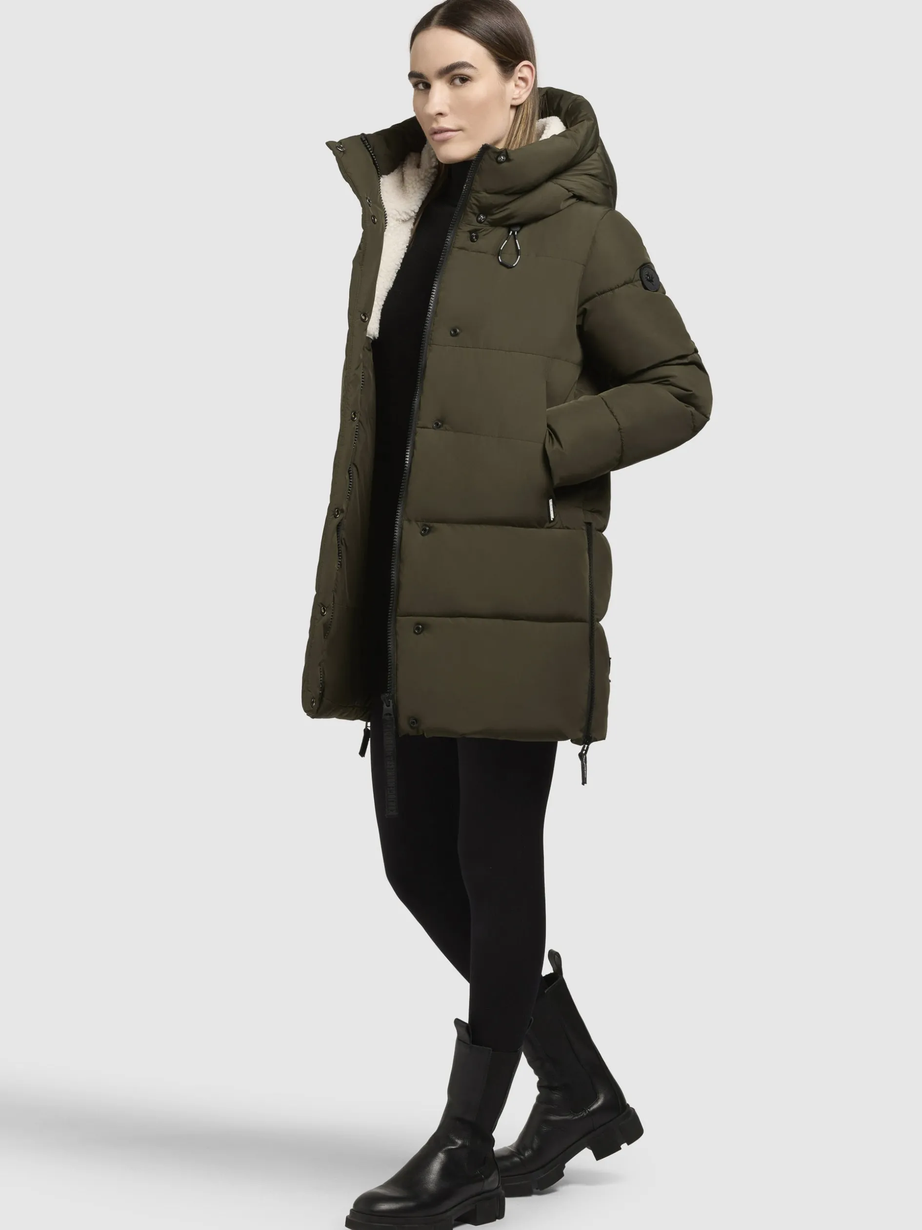 Jacke FAZEE Dunkelgrün