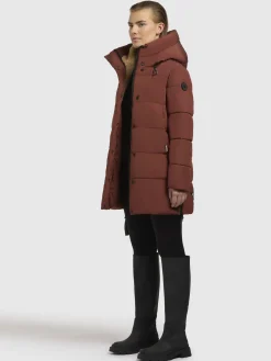 Jacke FAZEE Dunkelrot