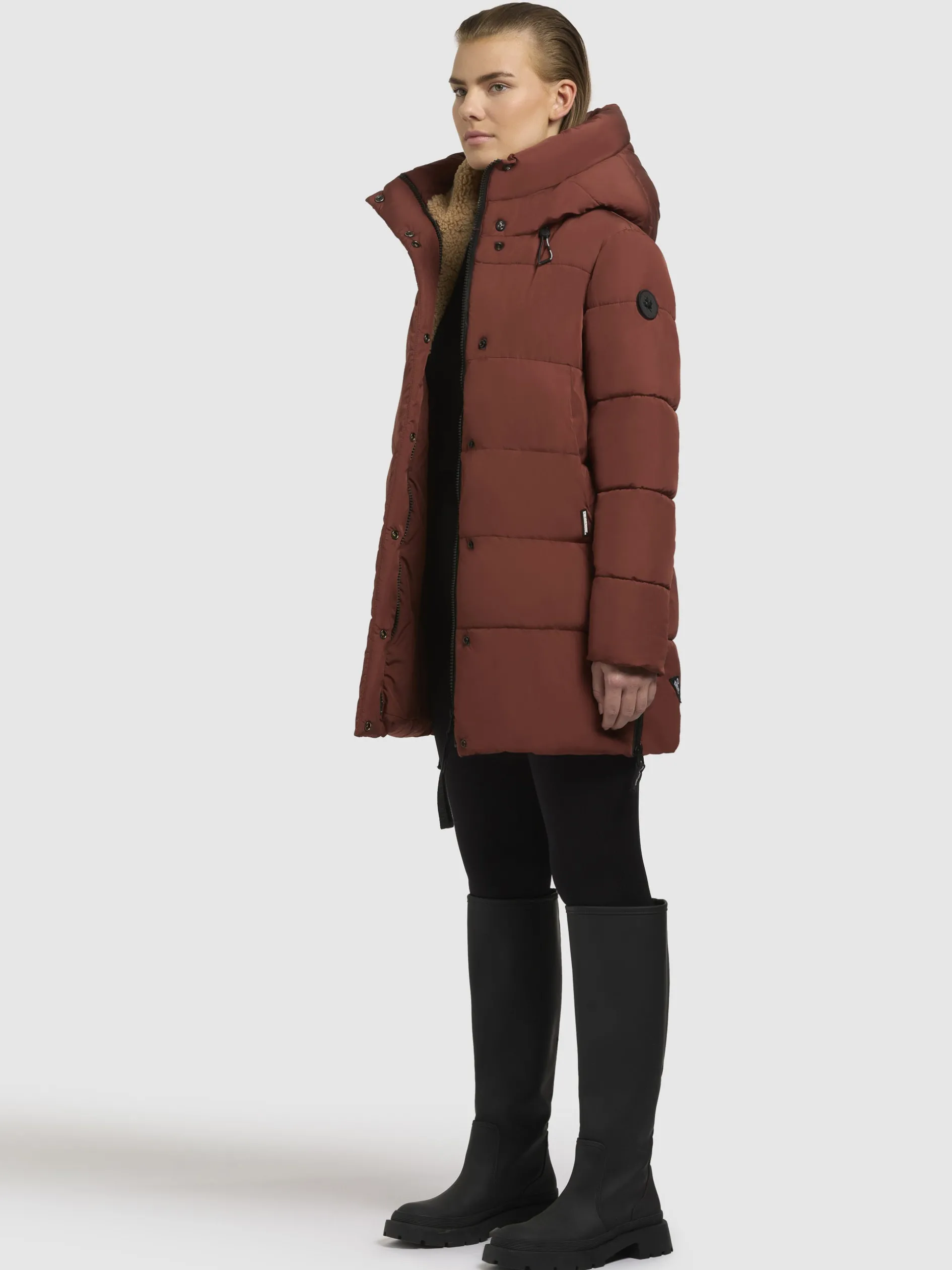 Jacke FAZEE Dunkelrot
