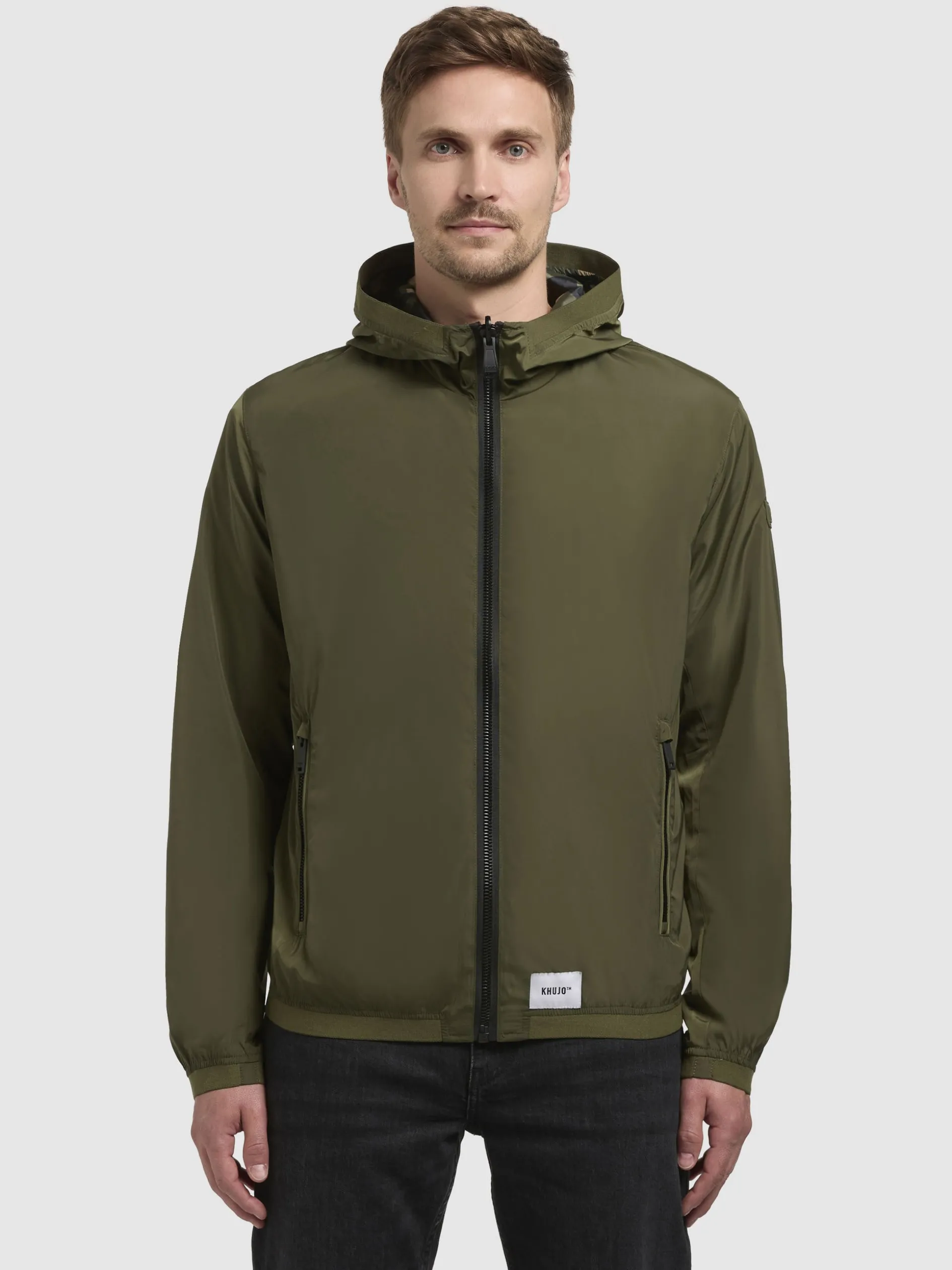 Jacke FERD Olivgrün