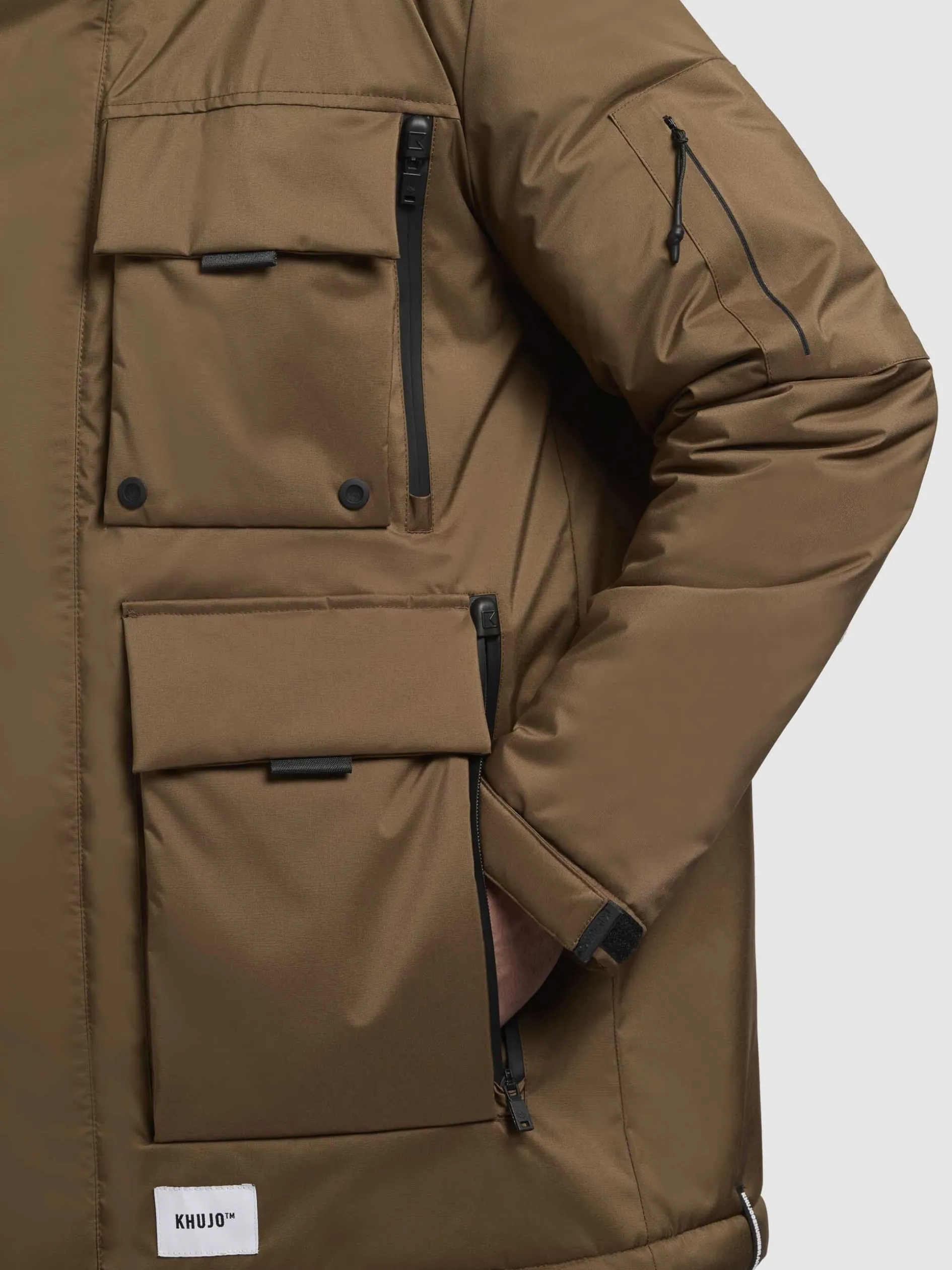 Jacke HAKET Khaki