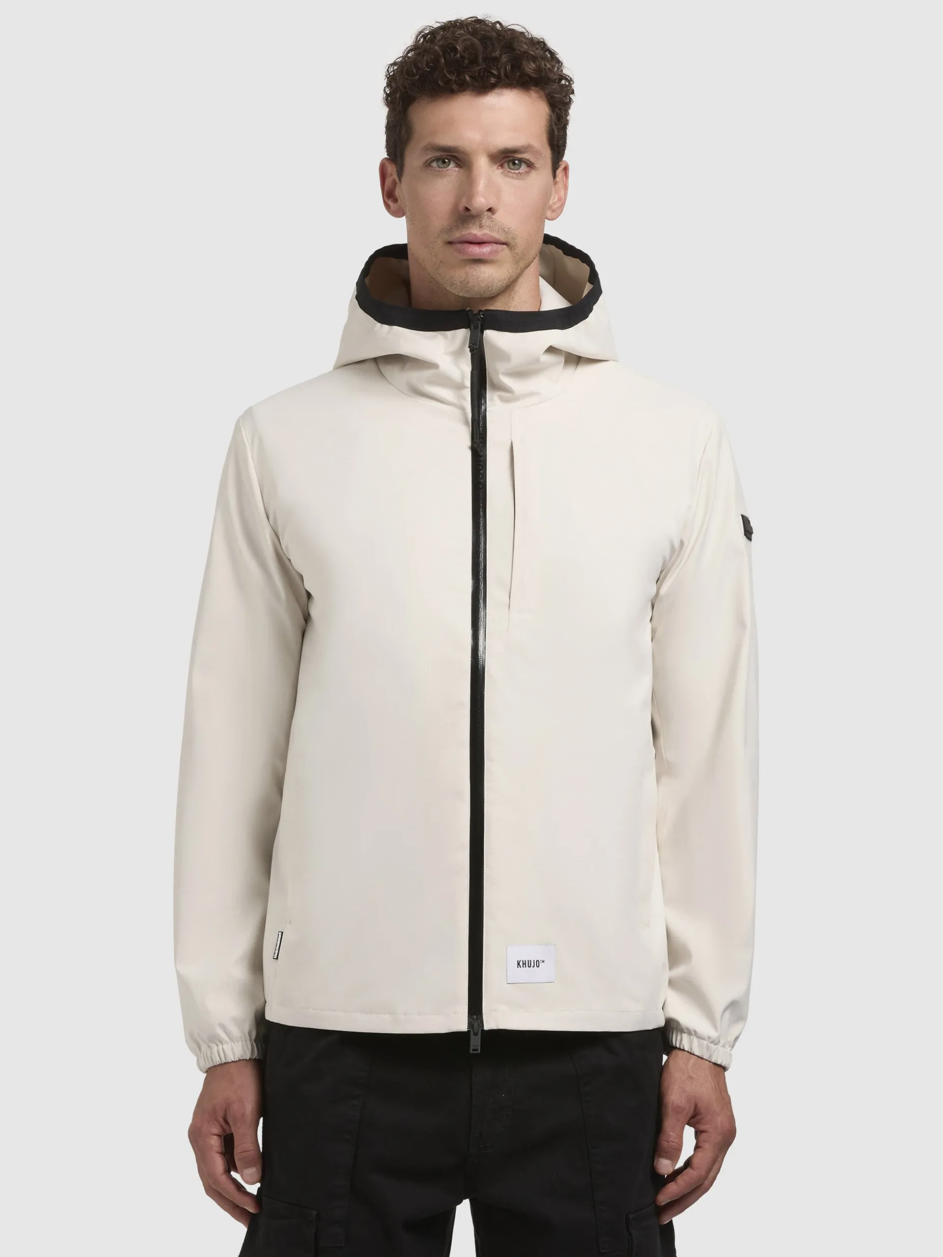 Jacke HAMZA Naturweiß