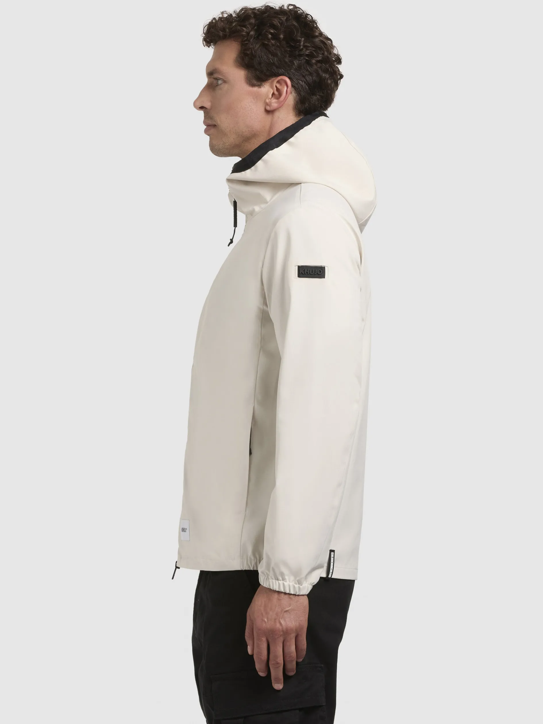 Jacke HAMZA Naturweiß