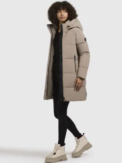 Jacke HAYA MATT Graubeige