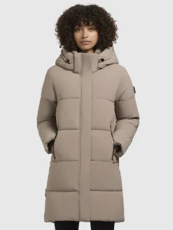 Jacke HAYA MATT Graubeige