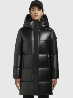 Jacke HAYA SHINY Schwarz