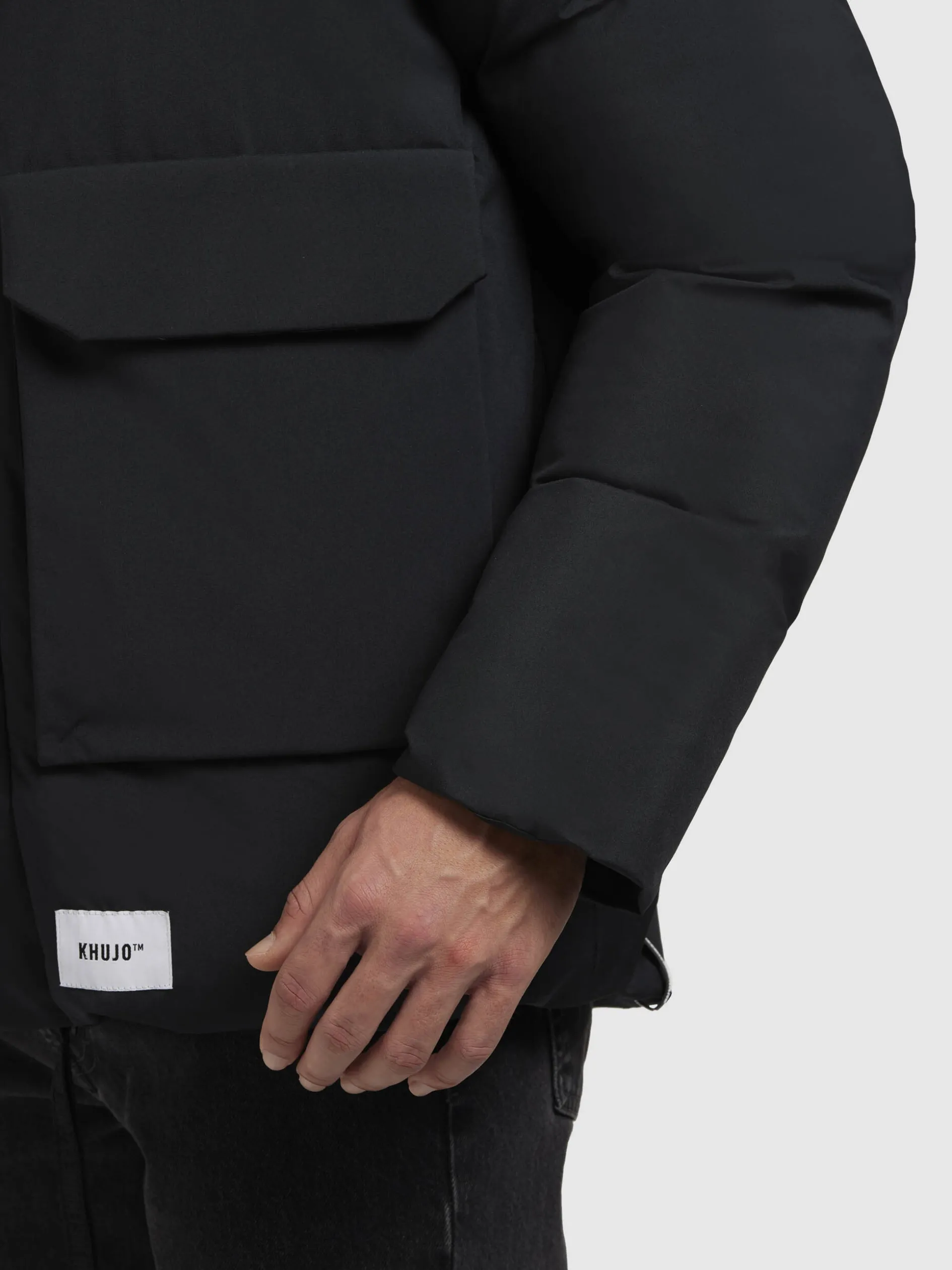 Jacke HINTO2 Dunkelgrau