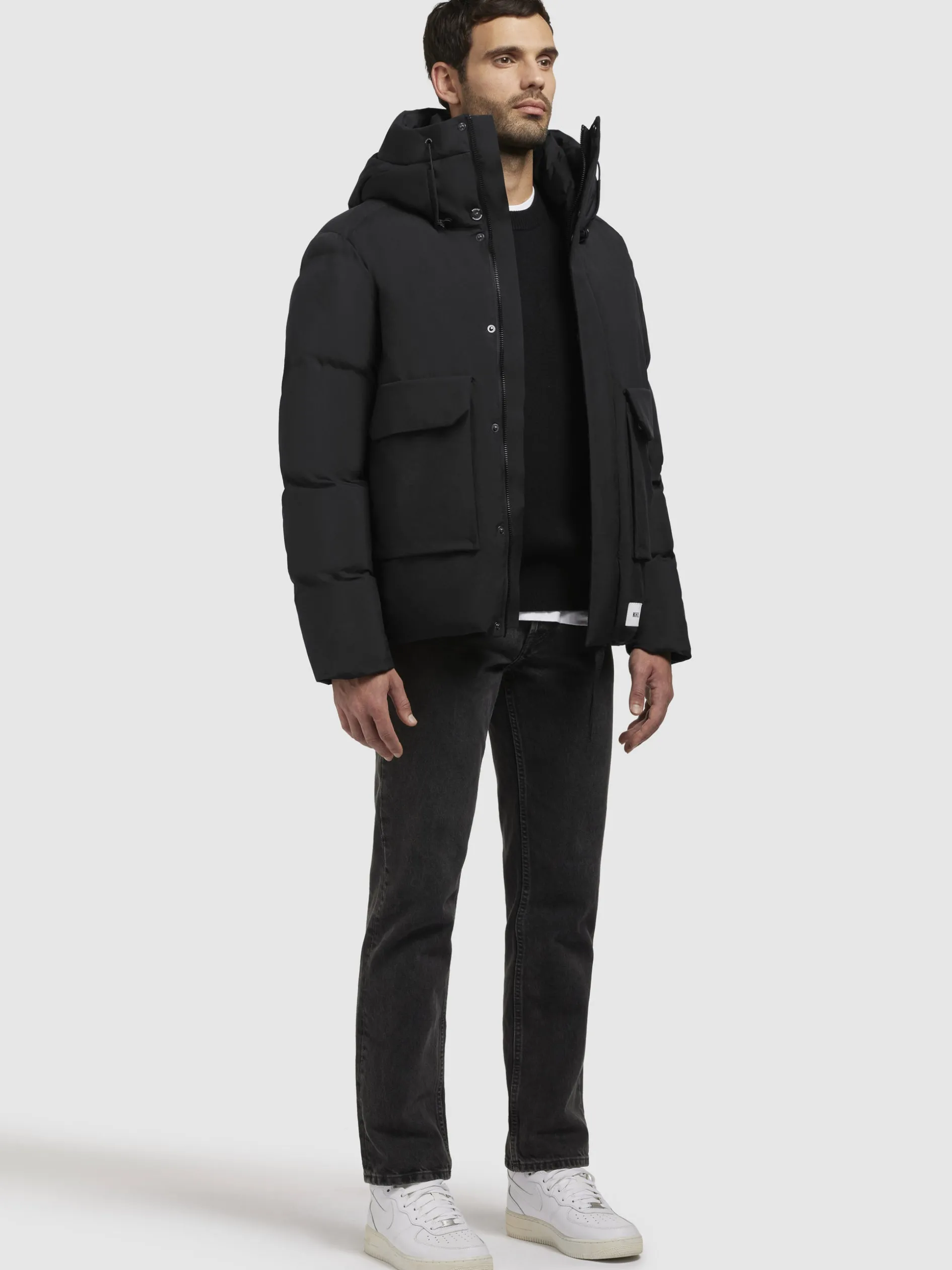 Jacke HINTO2 Schwarz