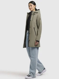 Jacke IZAF3 Graugrün
