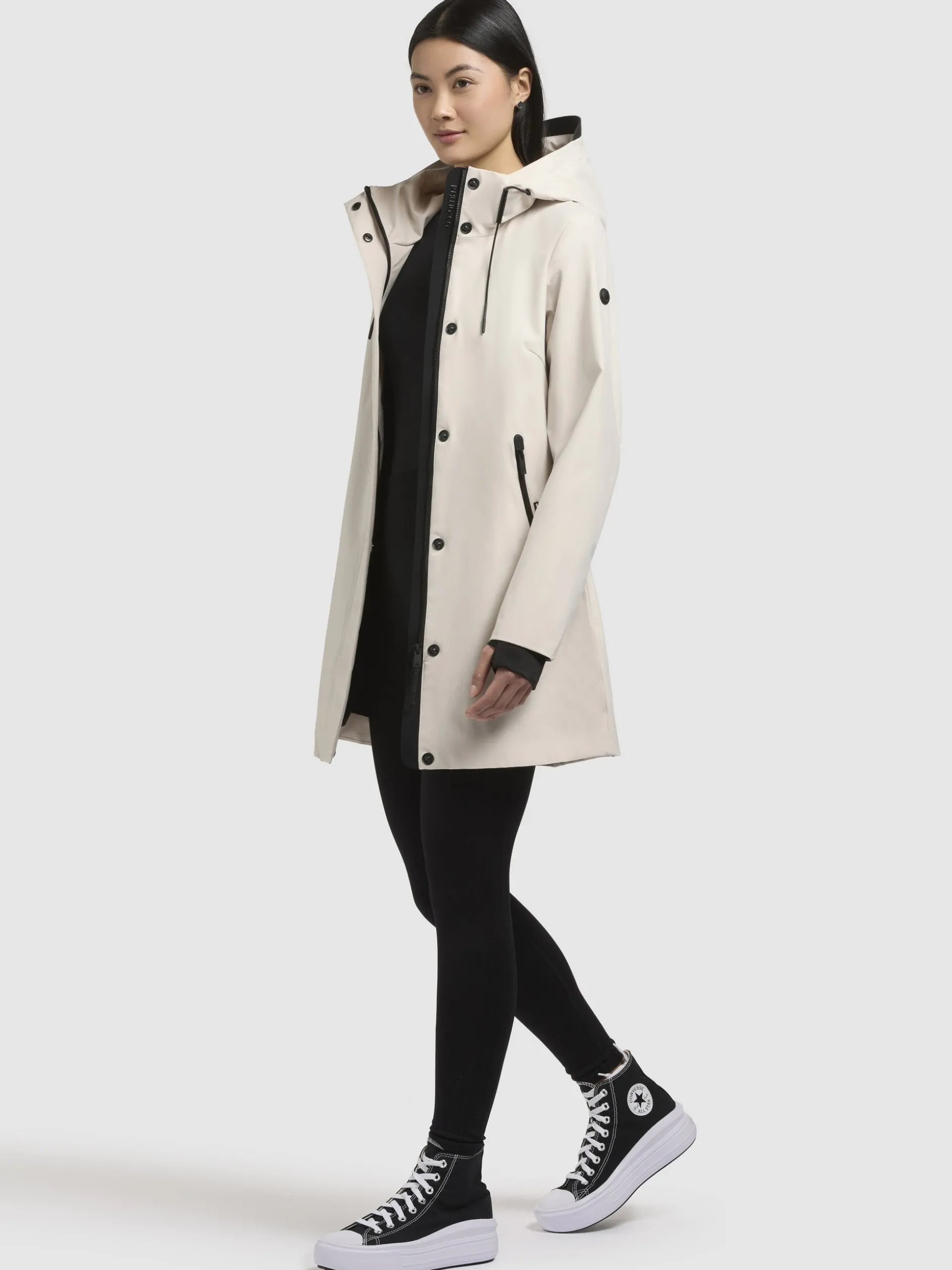 Jacke IZAF3 Naturweiß