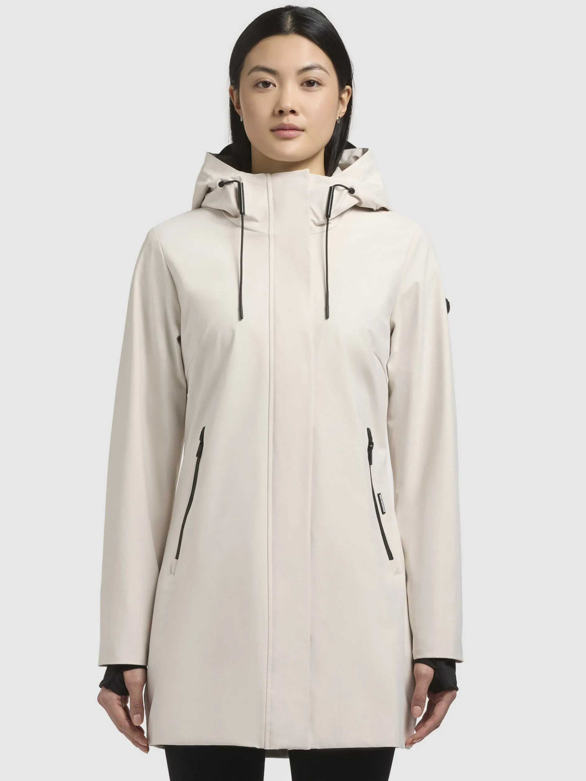 Jacke IZAF3 Naturweiß