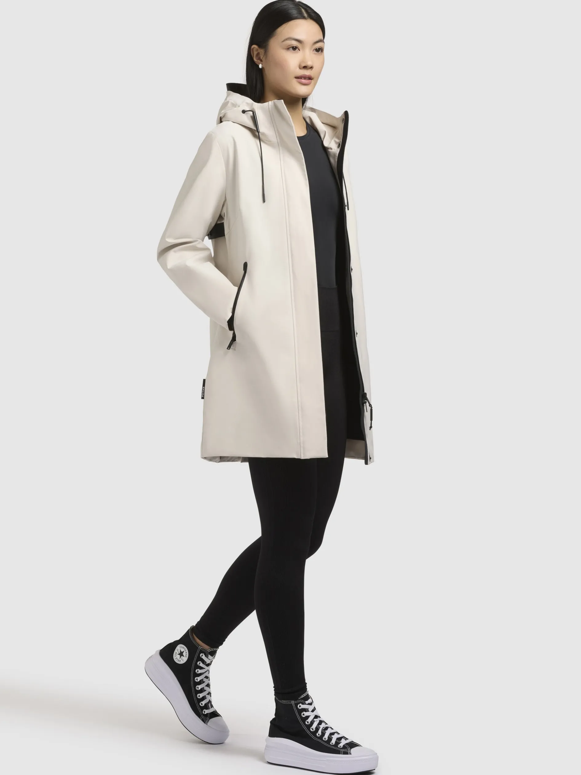 Jacke IZAF3 Naturweiß