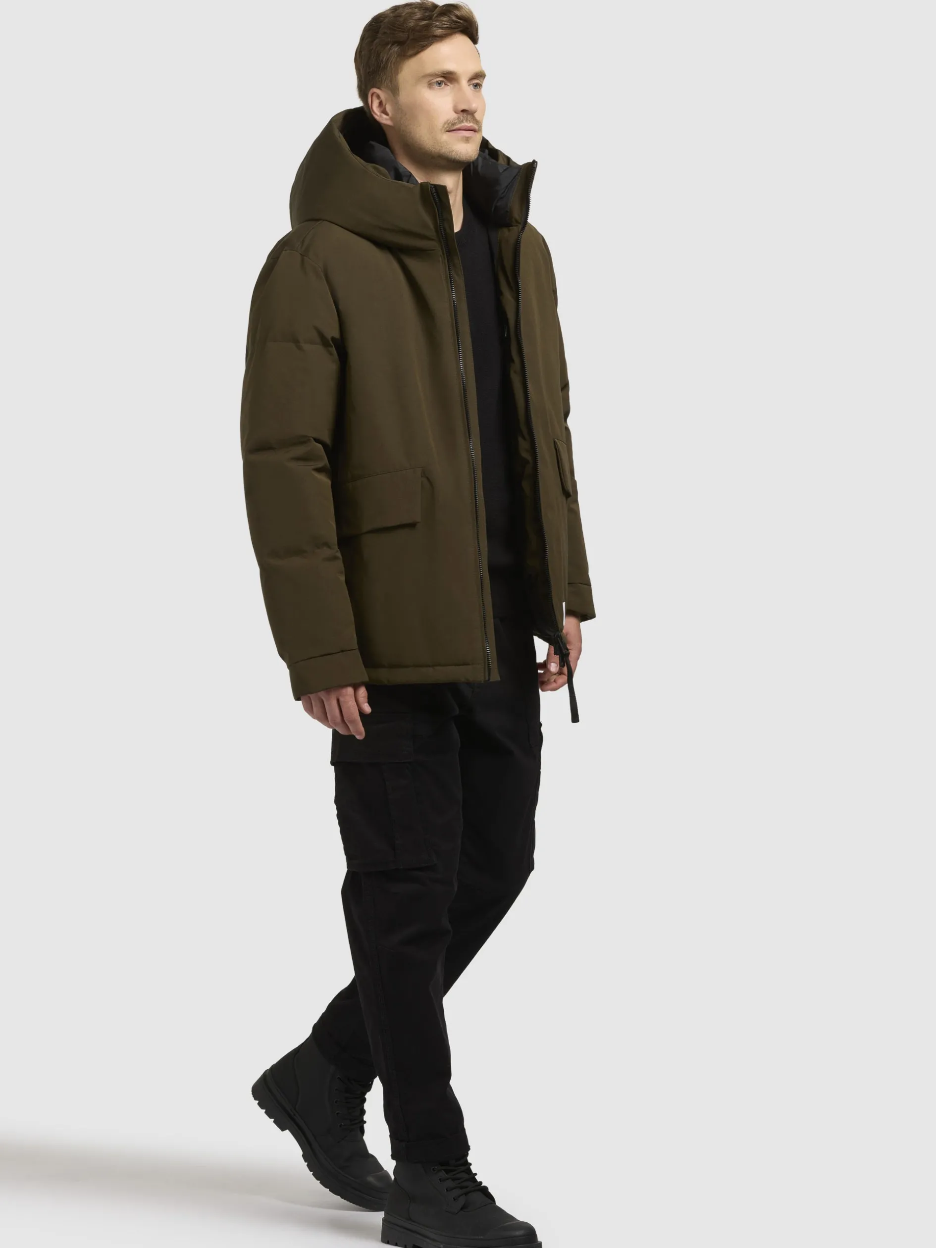 Jacke Jacke GERO Dunkeloliv