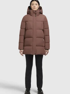 Jacke JARLA Rotbraun