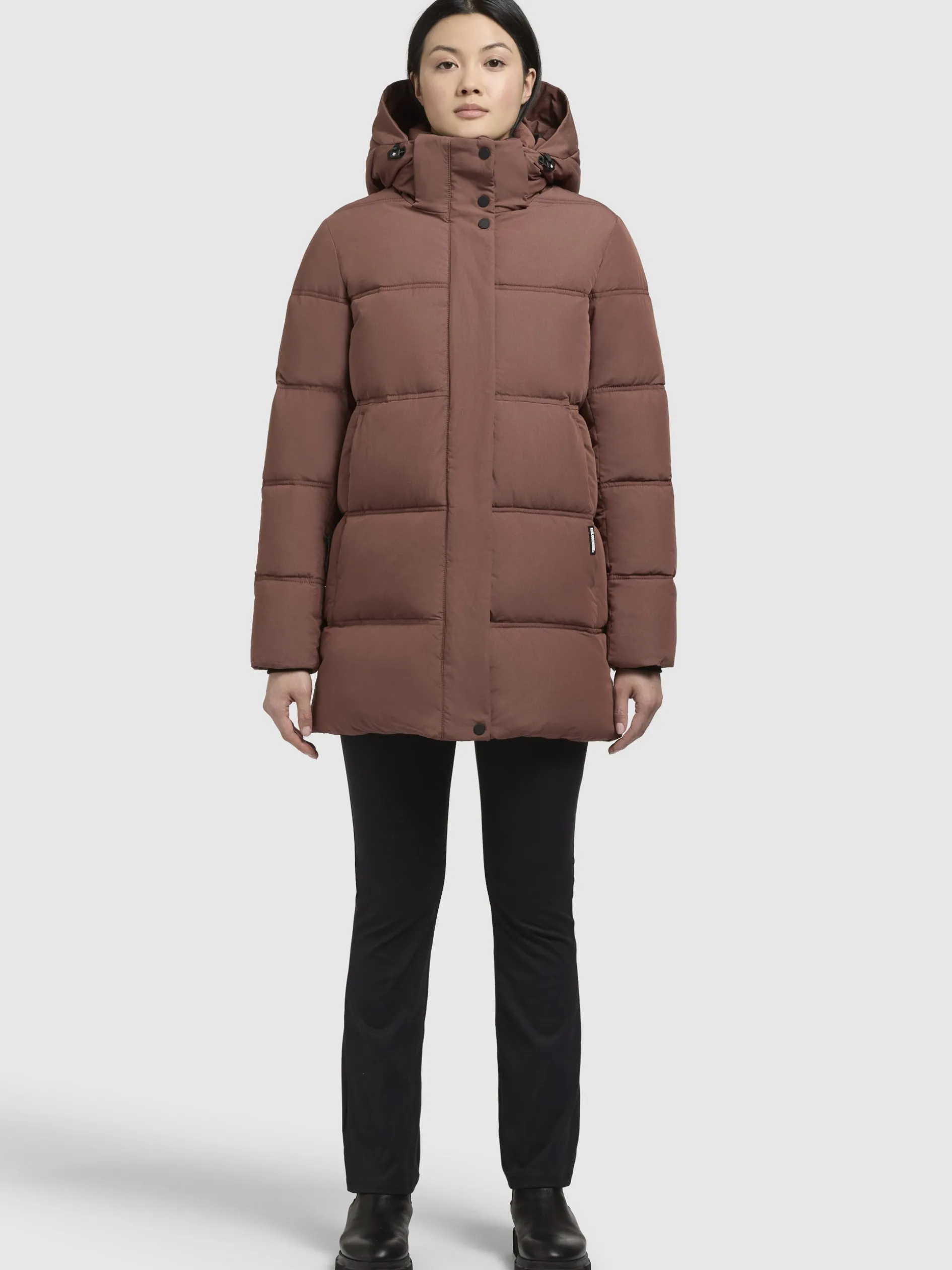Jacke JARLA Rotbraun