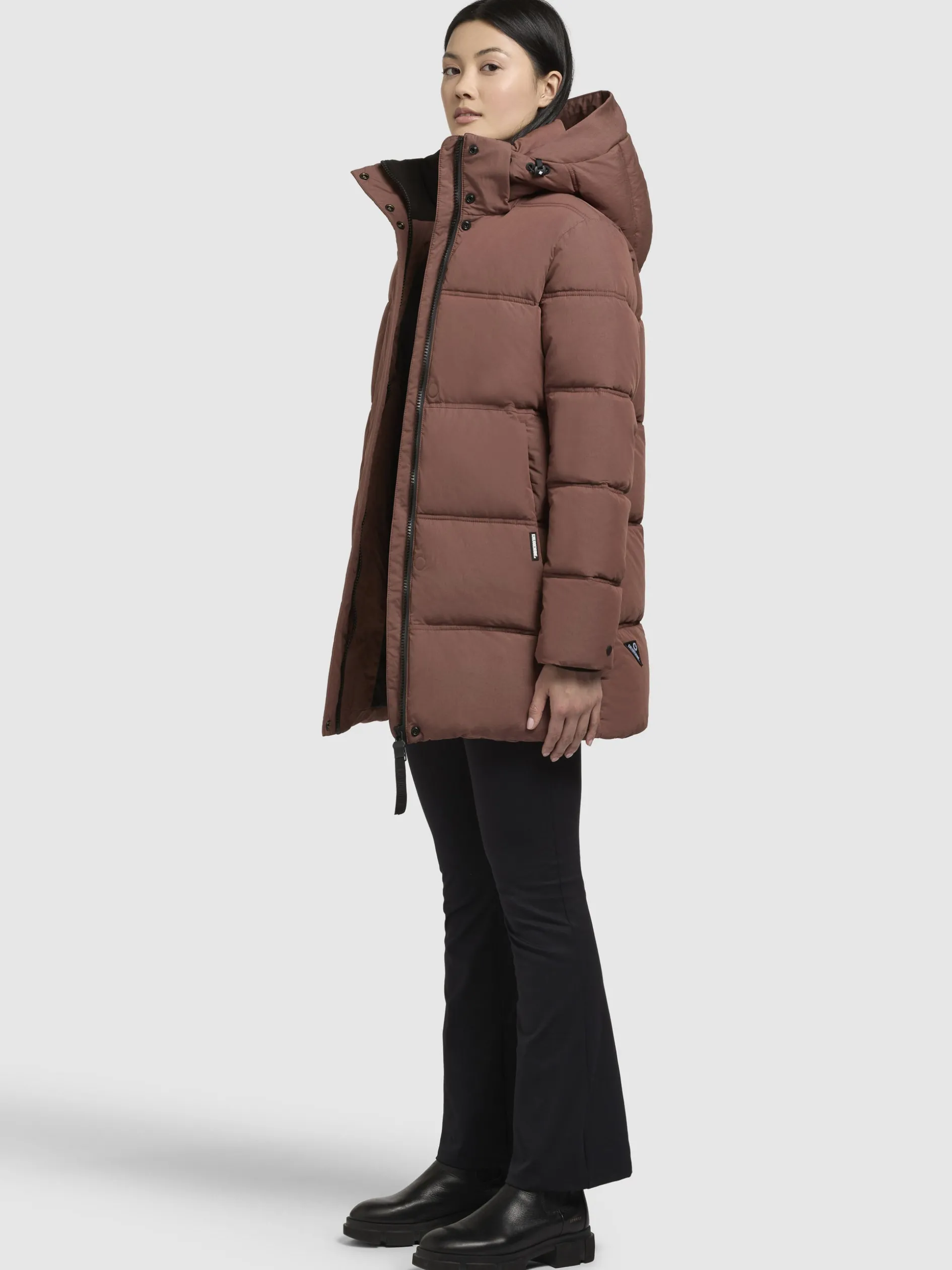 Jacke JARLA Rotbraun