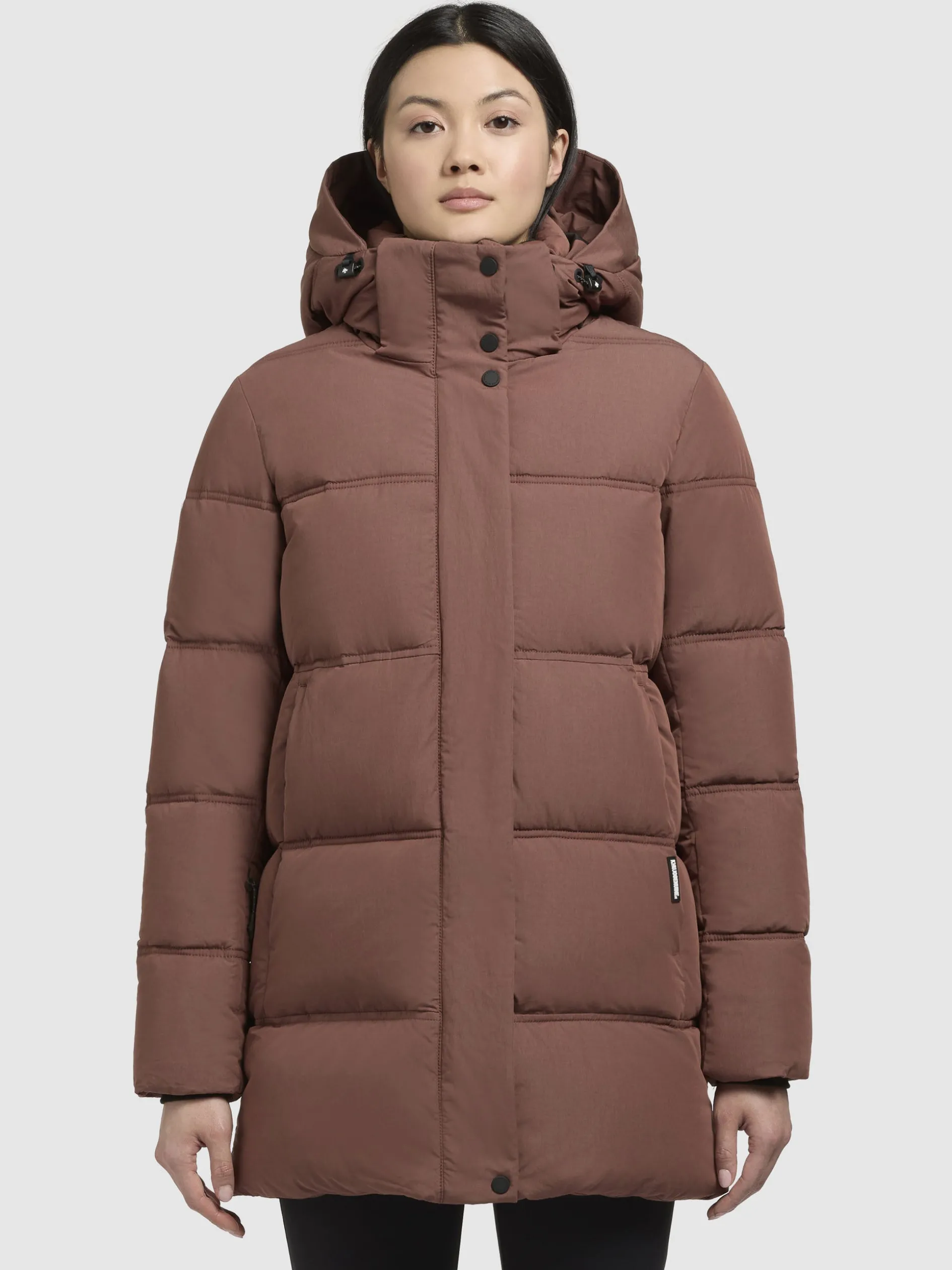 Jacke JARLA Rotbraun