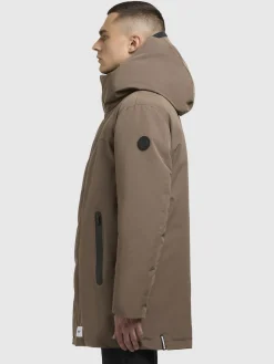 Jacke KANN Taupe dunkel